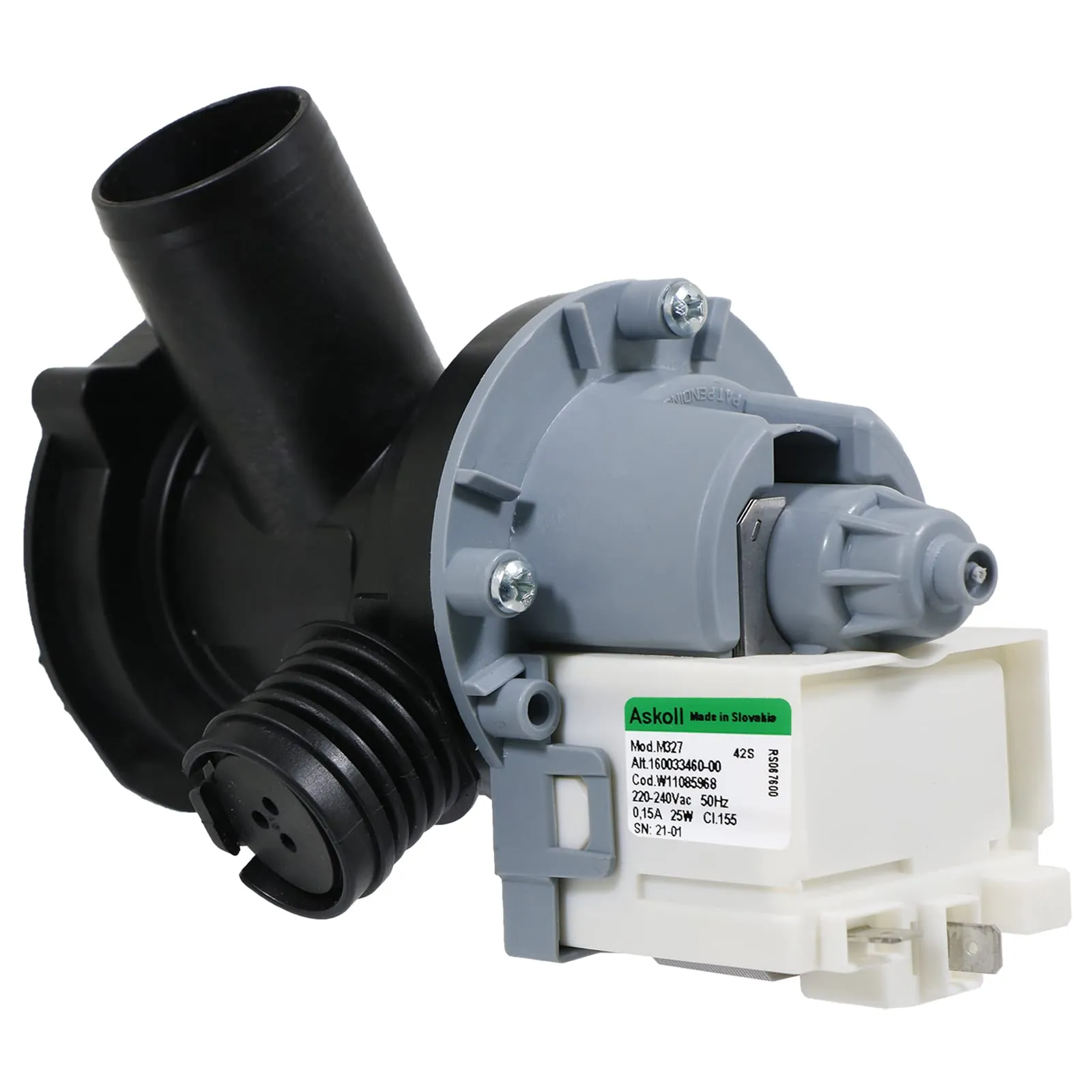 Pompa di scarico Lavatrice C00282341, C00517420 ARISTON HOTPOINT Lavatrice C00282341, C00517420 ARISTON HOTPOINT