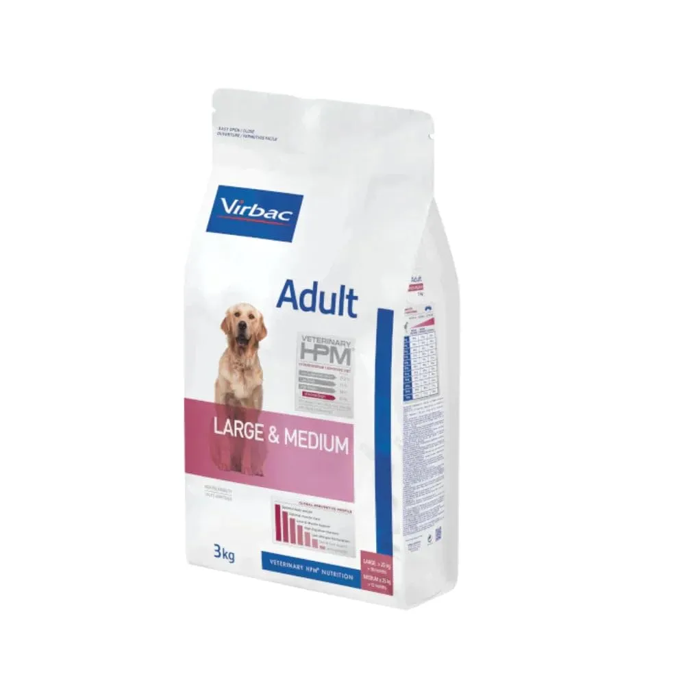 Virbac Adult Large & Medium Cibo per cani Adulti 16kg