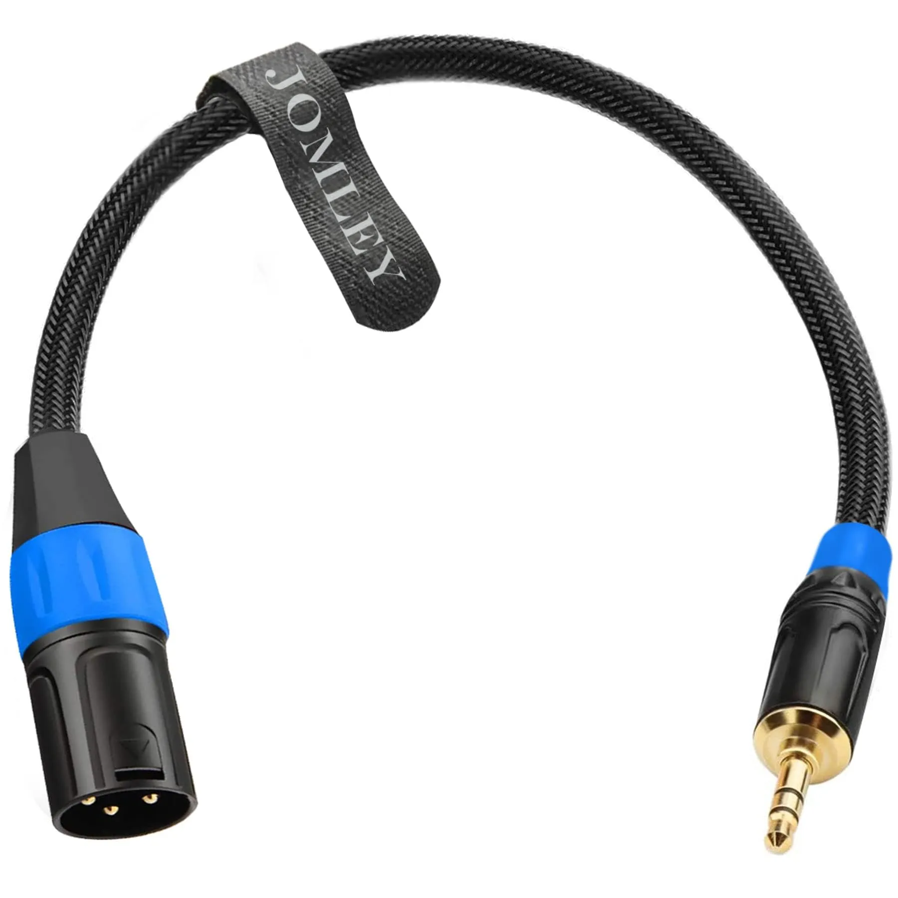 JOMLEY XLR a 3,5 mm Bilanciato Cavo Adattatore, XLR a 3,5 mm Adattatore Cavo, Mini Jack Stereo a XLR Mono Audio Cord per Condensatore Microfoni