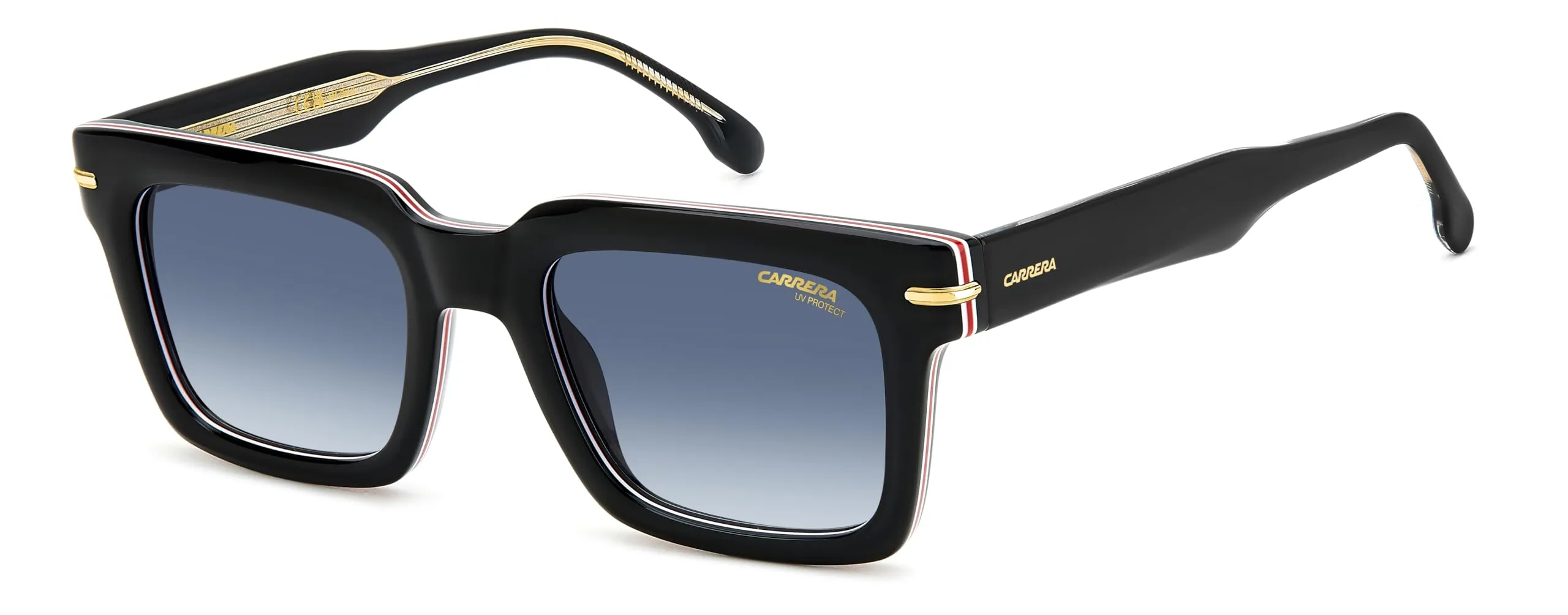 Carrera 316/S Sunglasses, M4P Striped Black, 52 Unisex