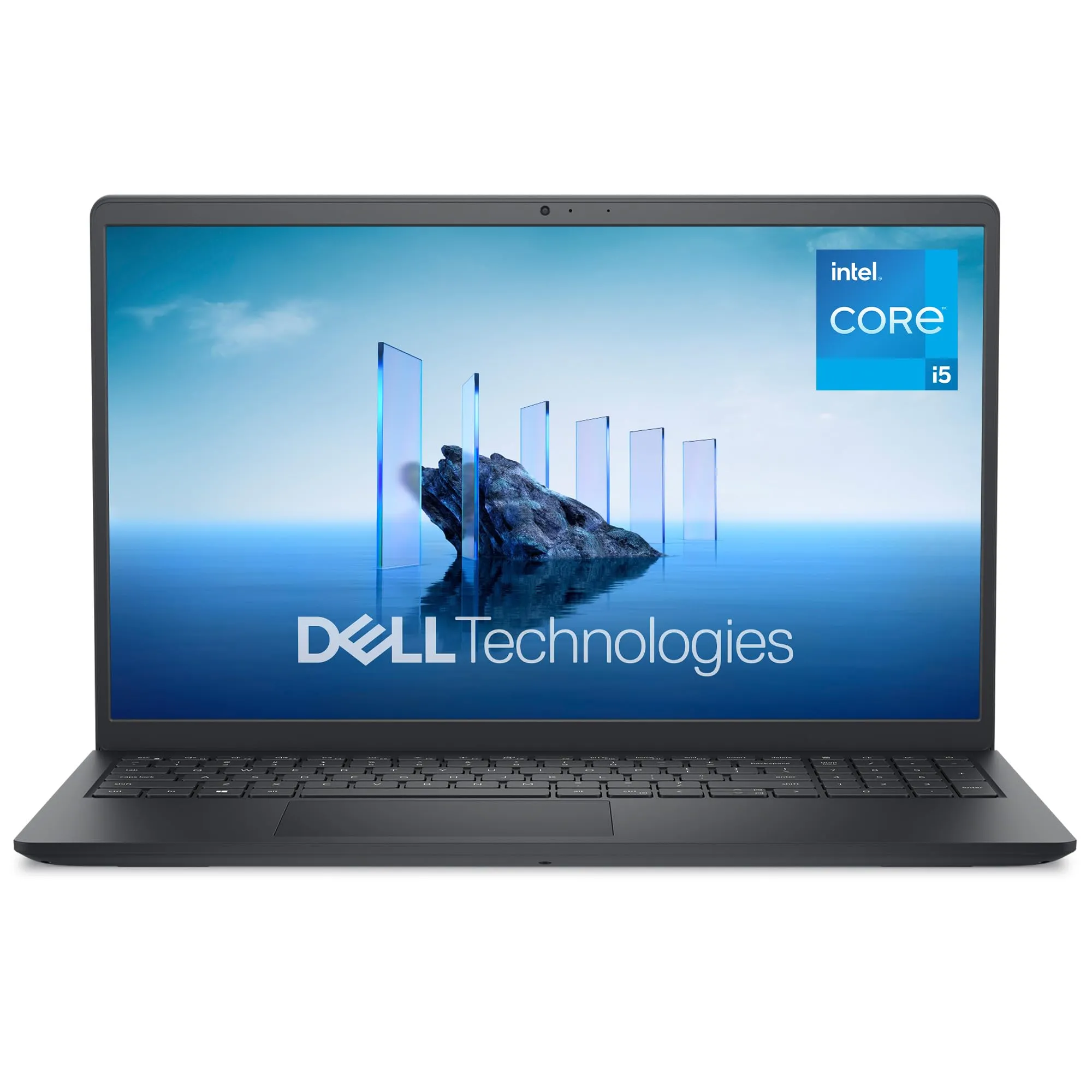 Dell 15 Laptop DC15250 15,6" FHD (1920 x 1080) 120Hz, Intel Core i5-1334U, Grafica Intel UHD, 16GB RAM, 512GB SSD, Windows 11 Home, Tastiera Retroilluminata Italiana QWERTY – Nero Carbonio