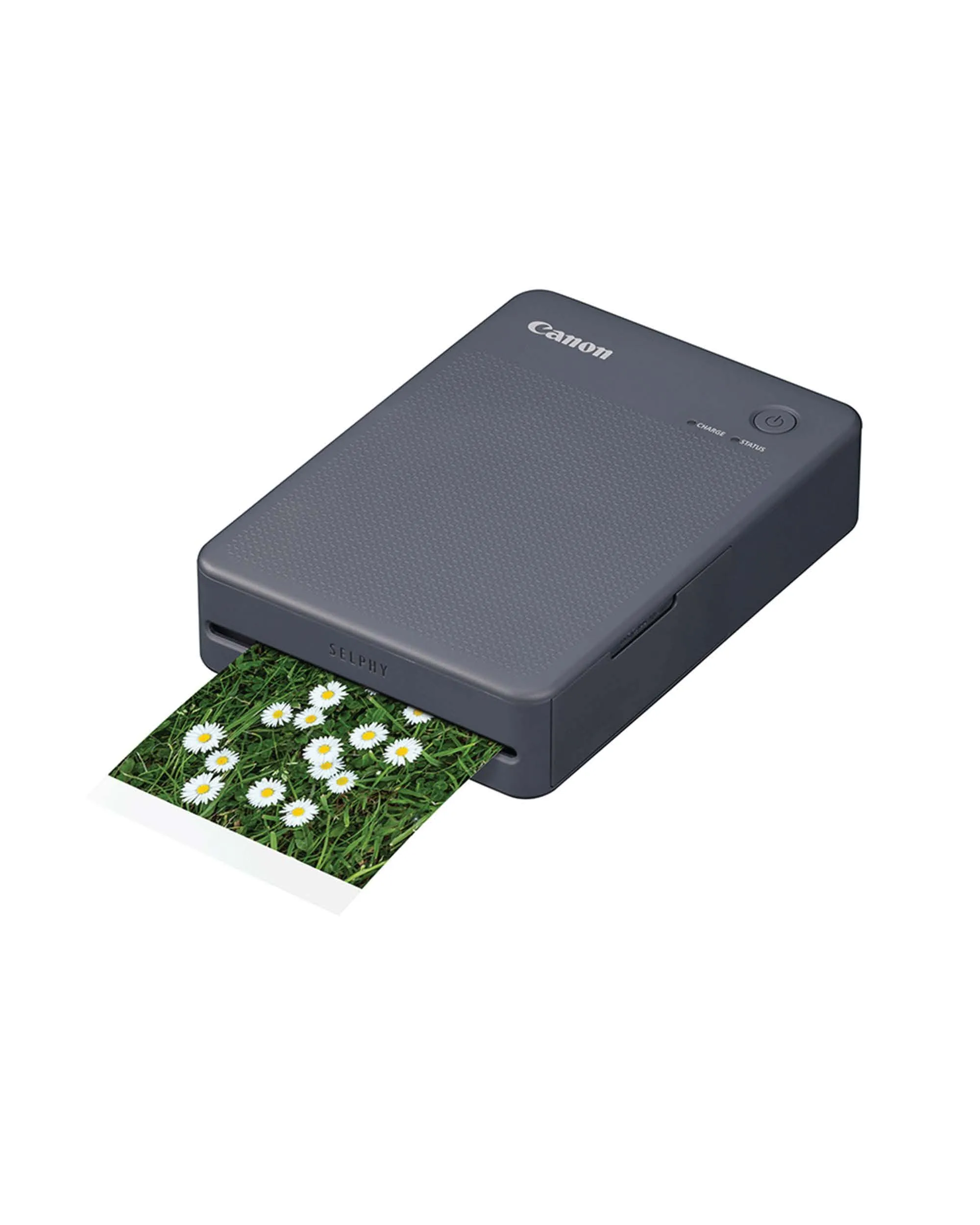 Canon Stampante portatile SELPHY QX20: stampa a sublimazione con Wi-Fi dal tuo dispositivo smart. 2 formati di stampe con adesivo rimovibile e ricarica USB-C - Nero (Senza inchiostro/carta)