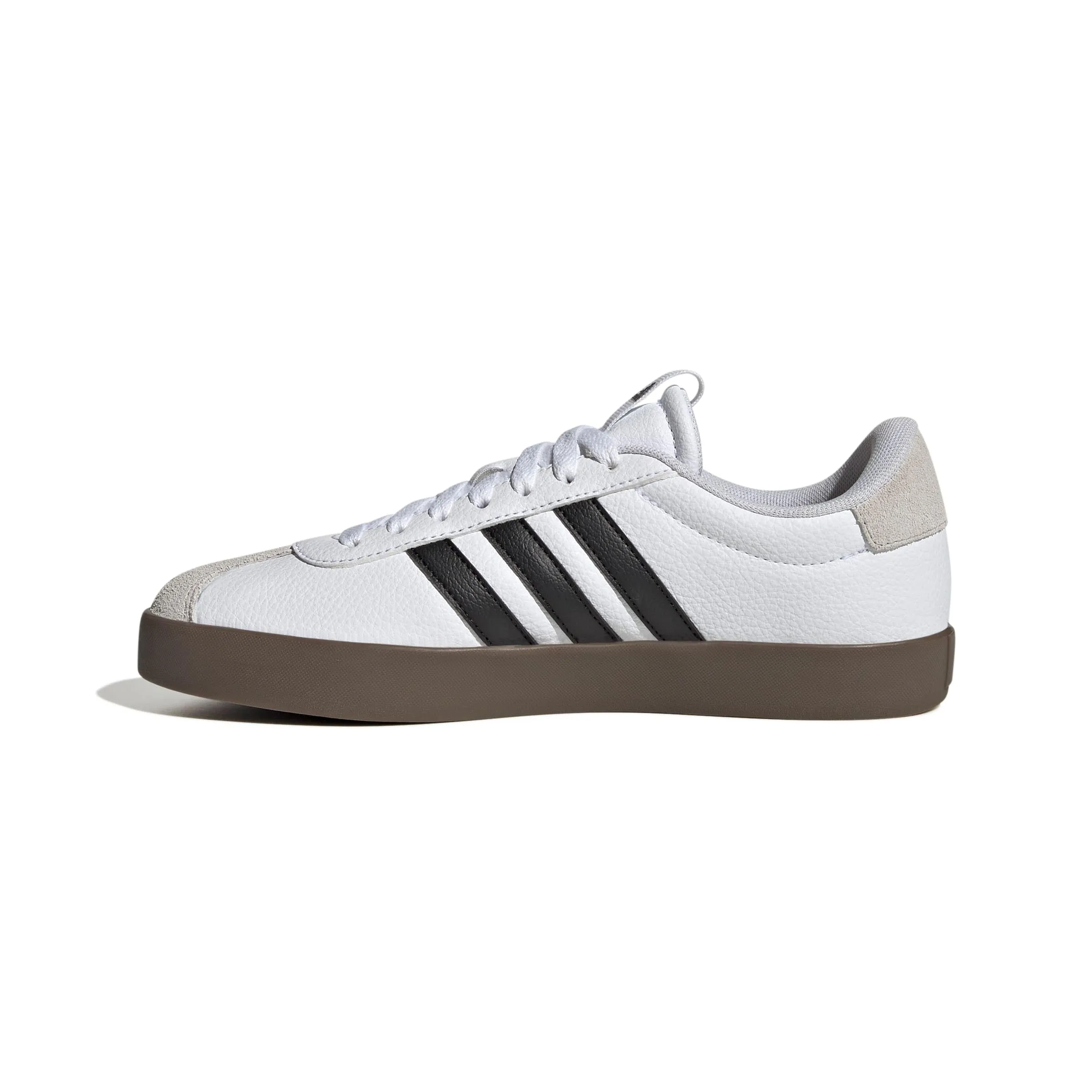adidas VL Court 3.0 Shoes, Scarpe Donna, Cloud White/Core Black/Grey One, 39 1/3 EU
