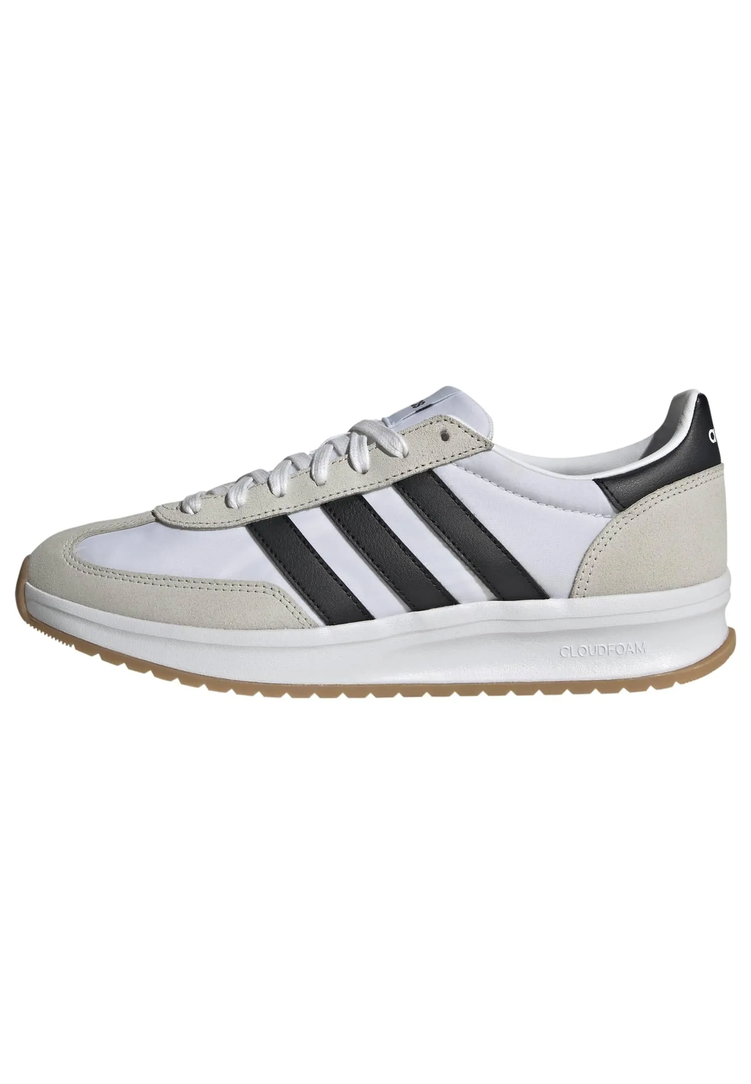 adidas Run 70S 2.0 Shoes, Scarpe Uomo, Cloud White/Core Black/Grey One, 41 1/3 EU