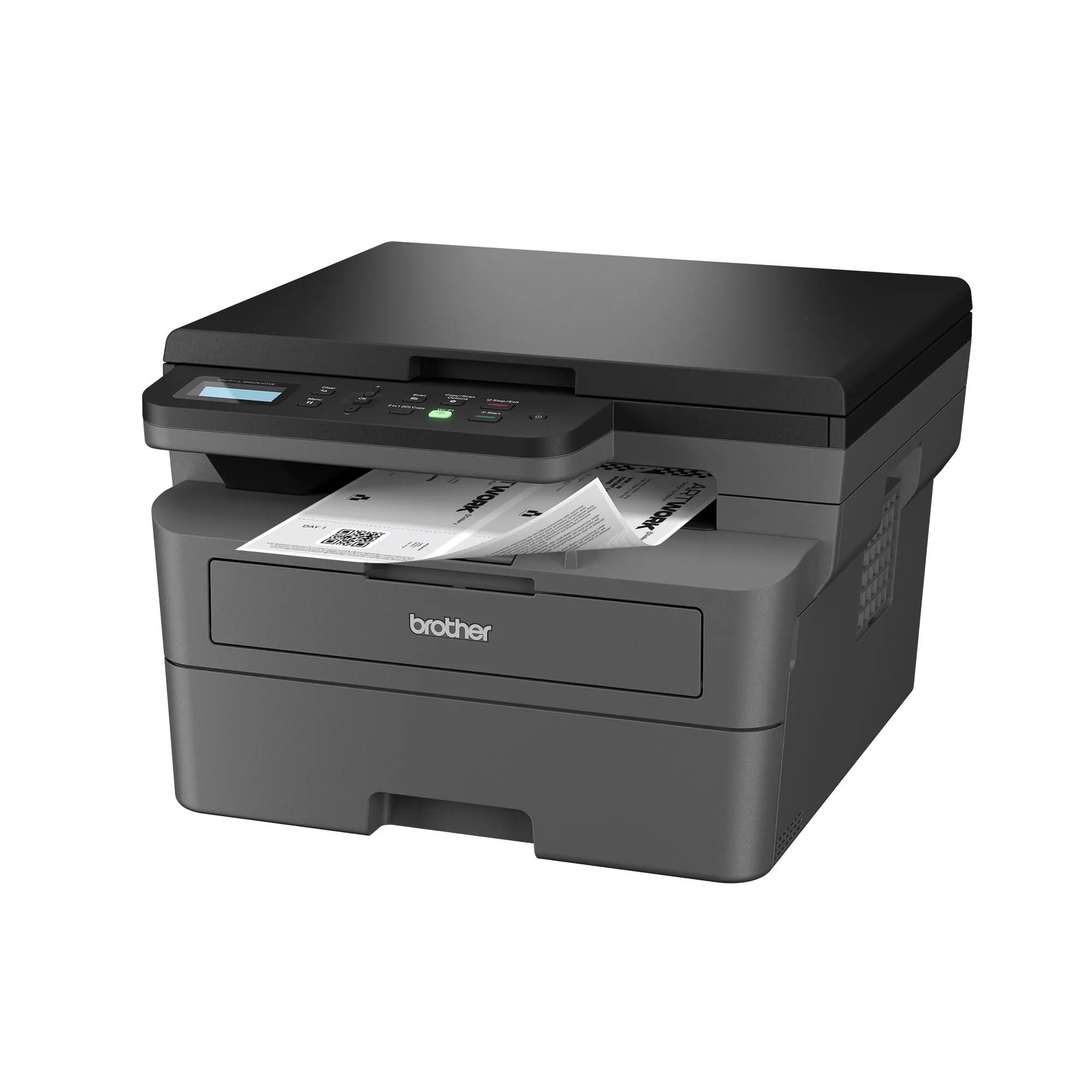 Brother DCPL2627DWXL, Stampante multifunzione 3 in 1 laser monocromatico WiFi con stampa automatica fronte/retro