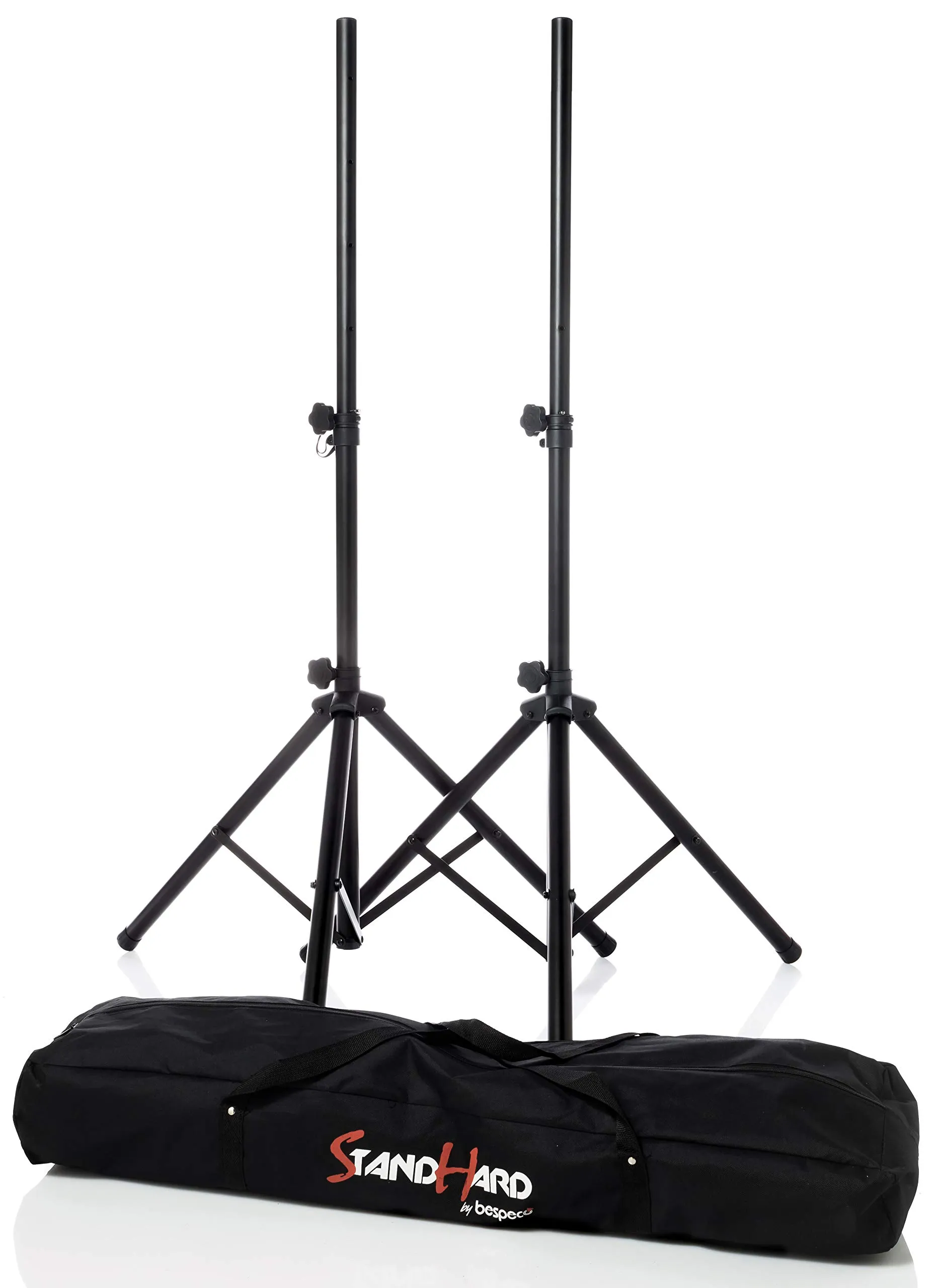 Bespeco SH70N - Coppia Di Speaker Stand con Borsa