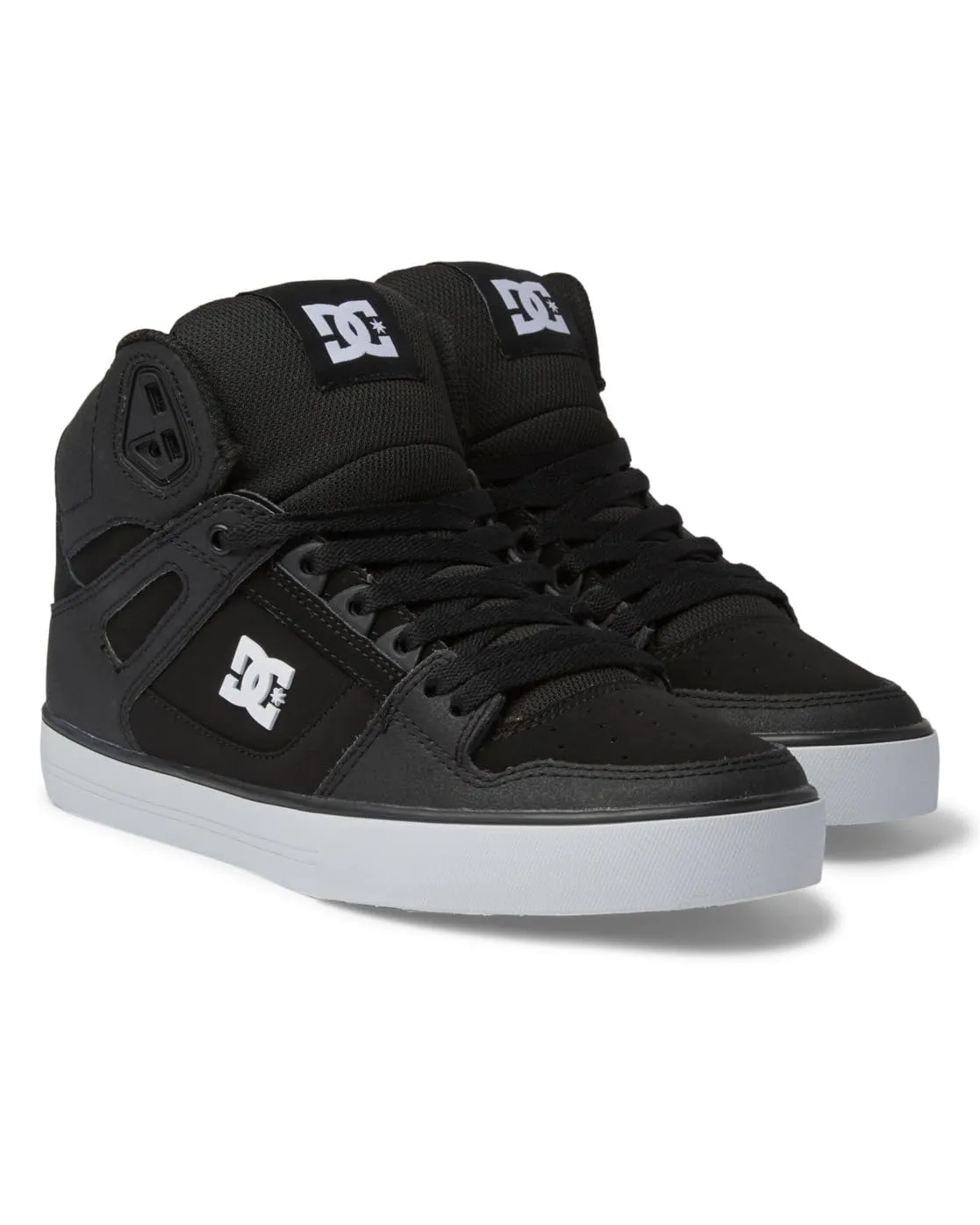 DC Shoes Sneaker da Uomo Pure, Black Black White 1, 46 EU