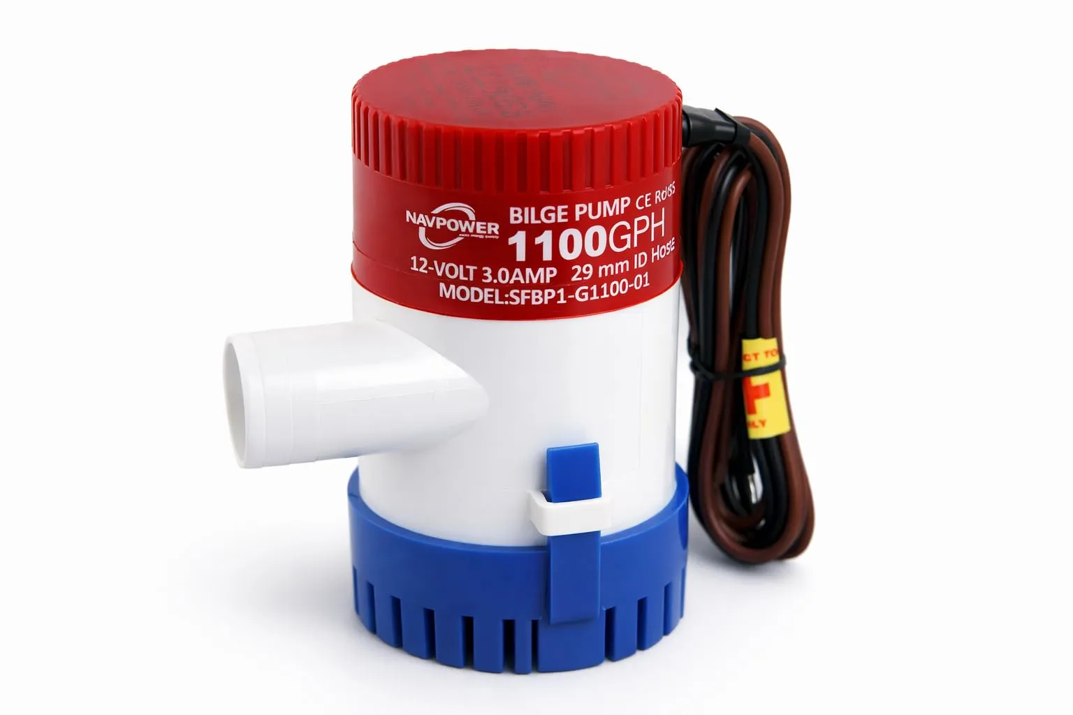 NAVPOWER Pompa di Sentina Performante - e Camper (1100 GPH 12v)