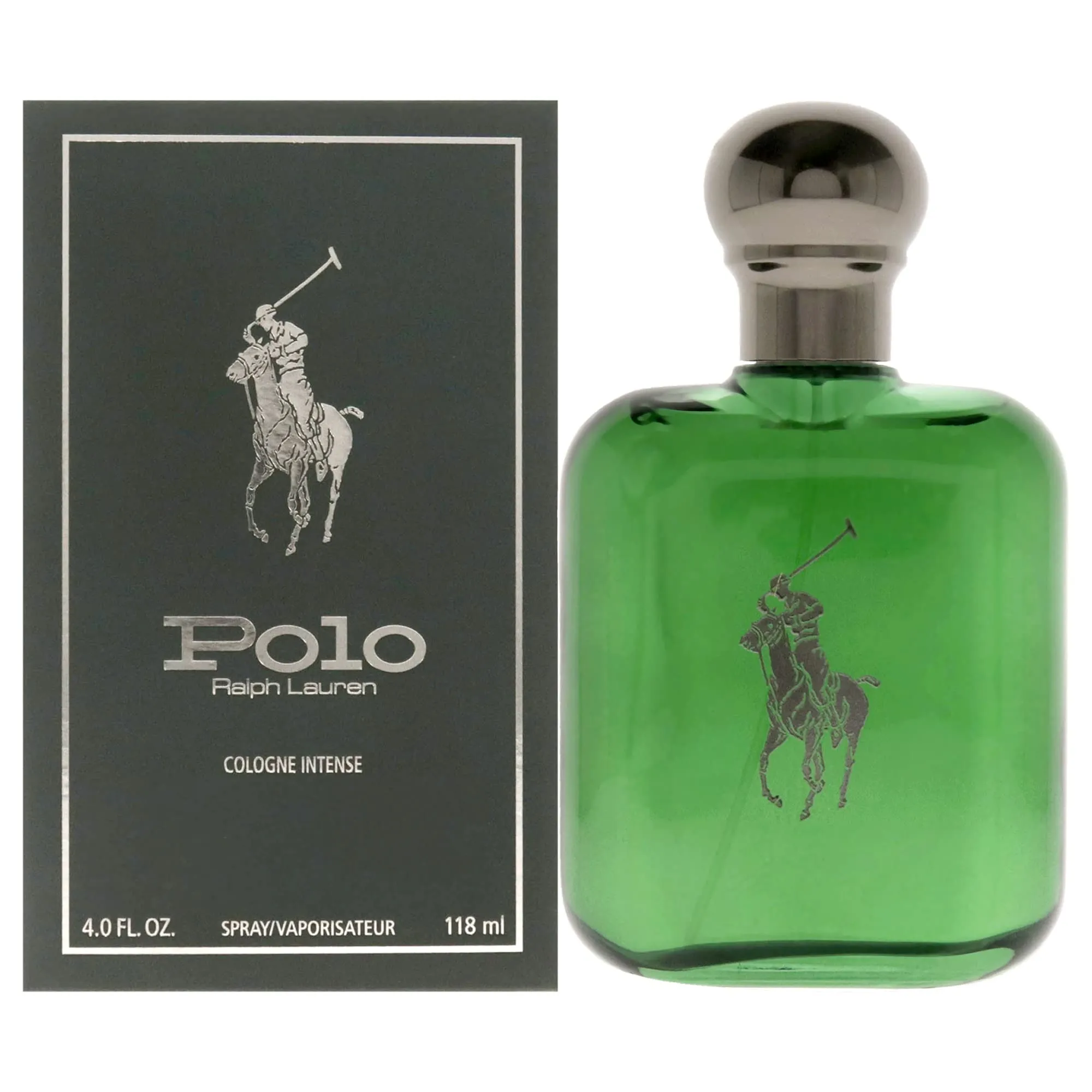 Ralph Lauren Polo Green for Men 4 oz Colonia Intense Spray