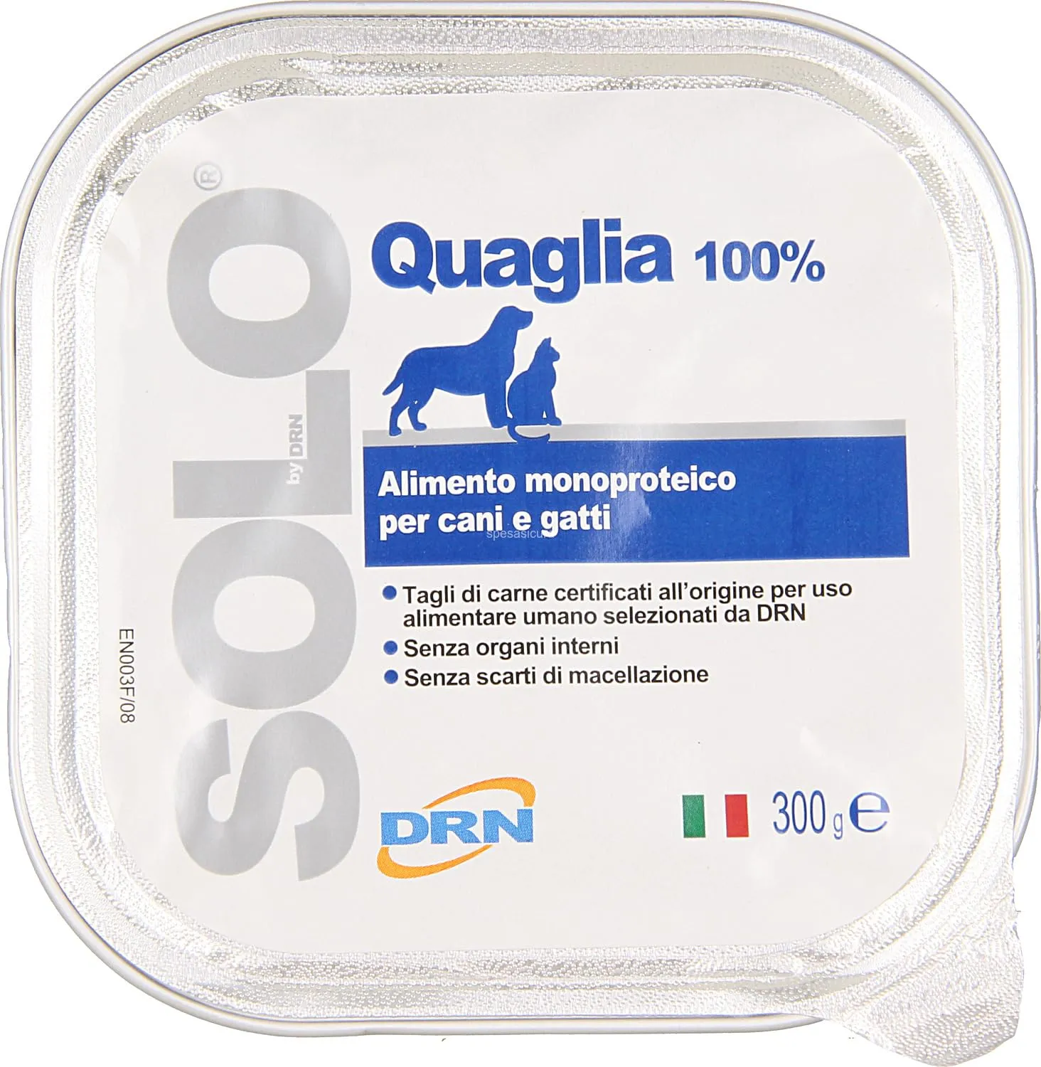 DRN SOLO QUAGLIA 300 gr - CONFEZIONE DA 18