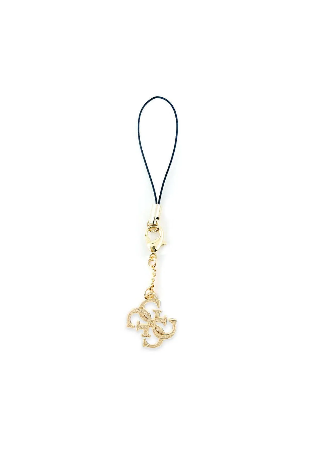 GUESS Ciondolo GUCPM4GID Phone Strap 4G Glitter Charm, Metallo