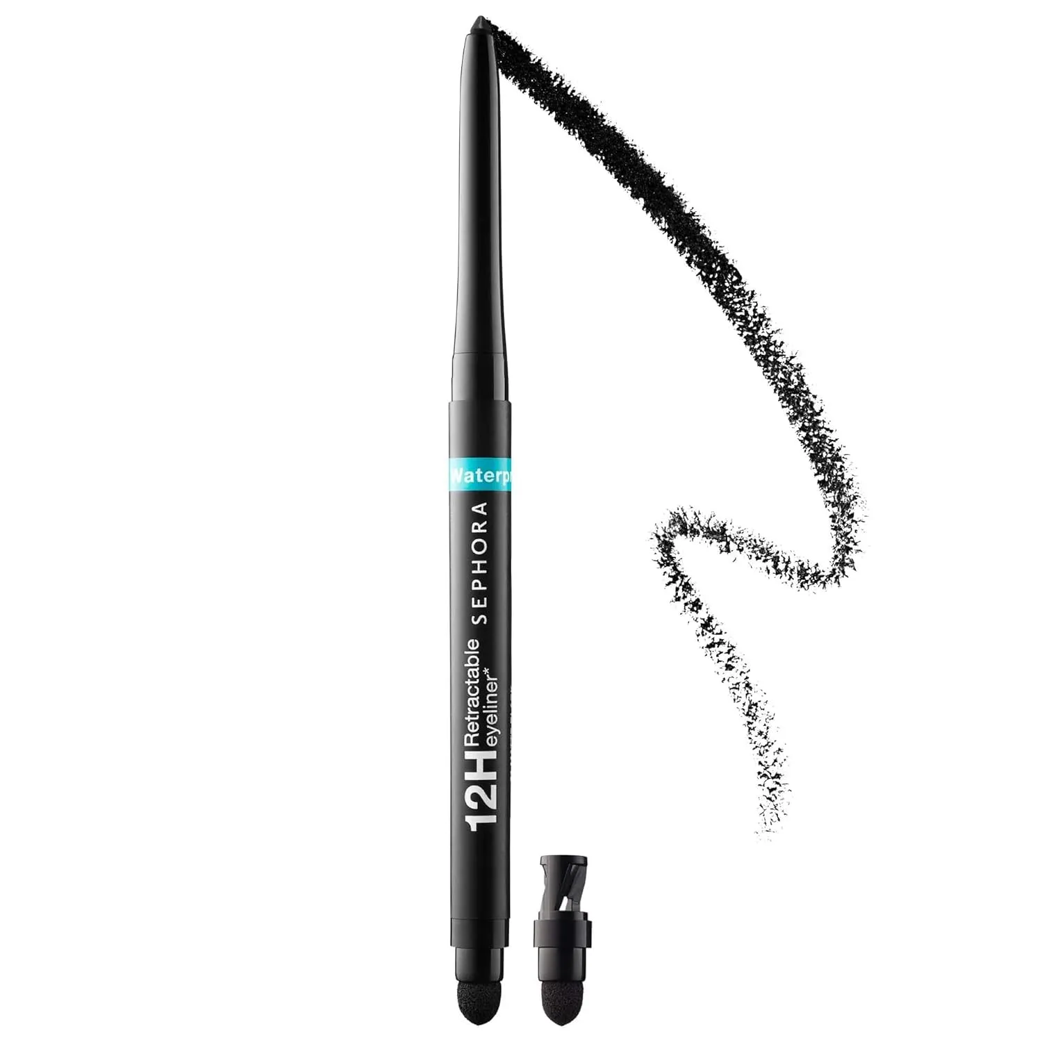 SEPHORA COLLECTION Retractable Waterproof Eyeliner 1 opaco nero