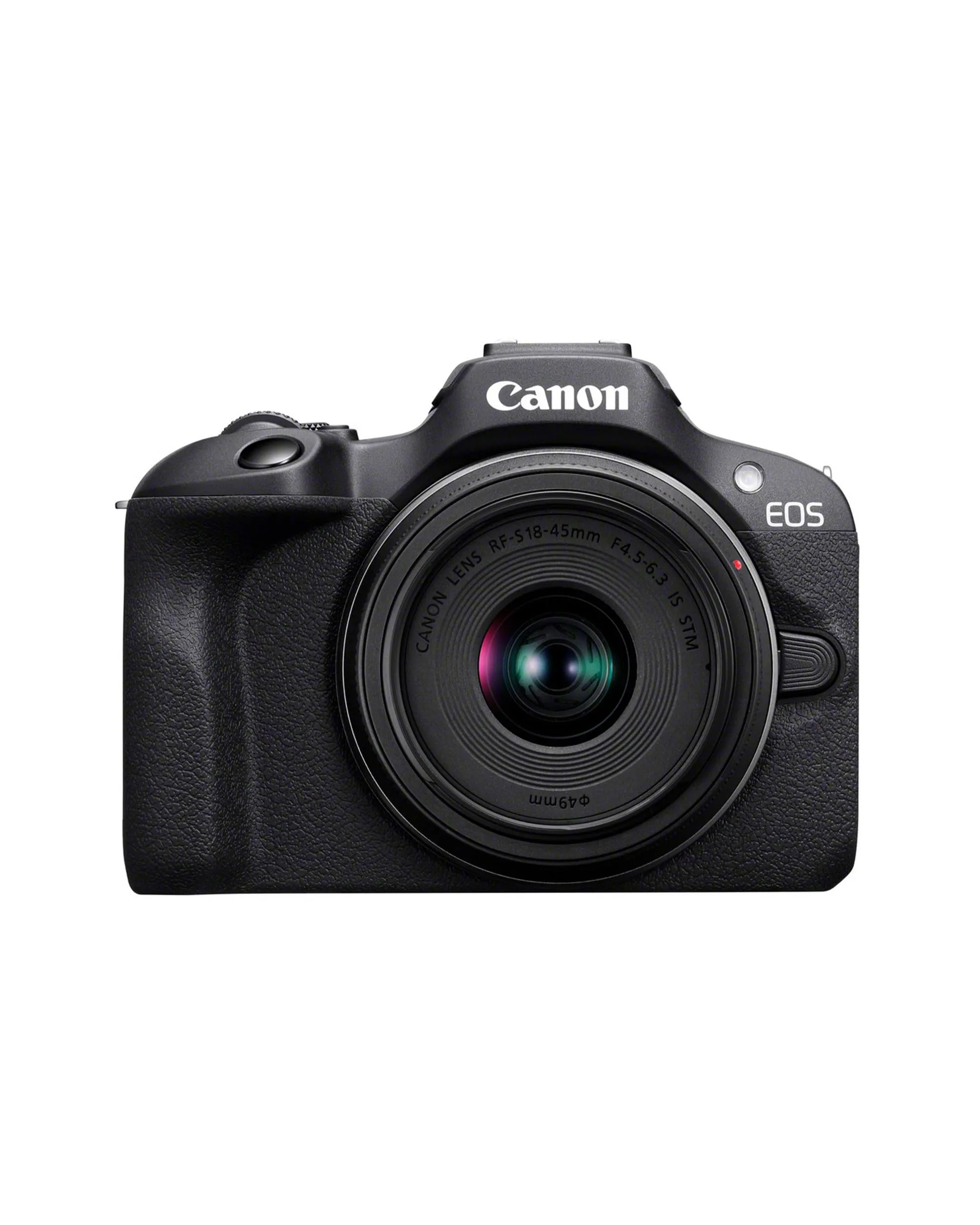 Canon EOS R100 + RF-S 18-45mm F4.5-6.3 IS STM + RF-S 55-210mm F5-7.1 IS STM (24.1MP APS-C, Dual Pixel CMOS AF, 4K Video, Wi-Fi, Bluetooth) & LP-E17 Batteria Ricaricabile Nero/Antracite