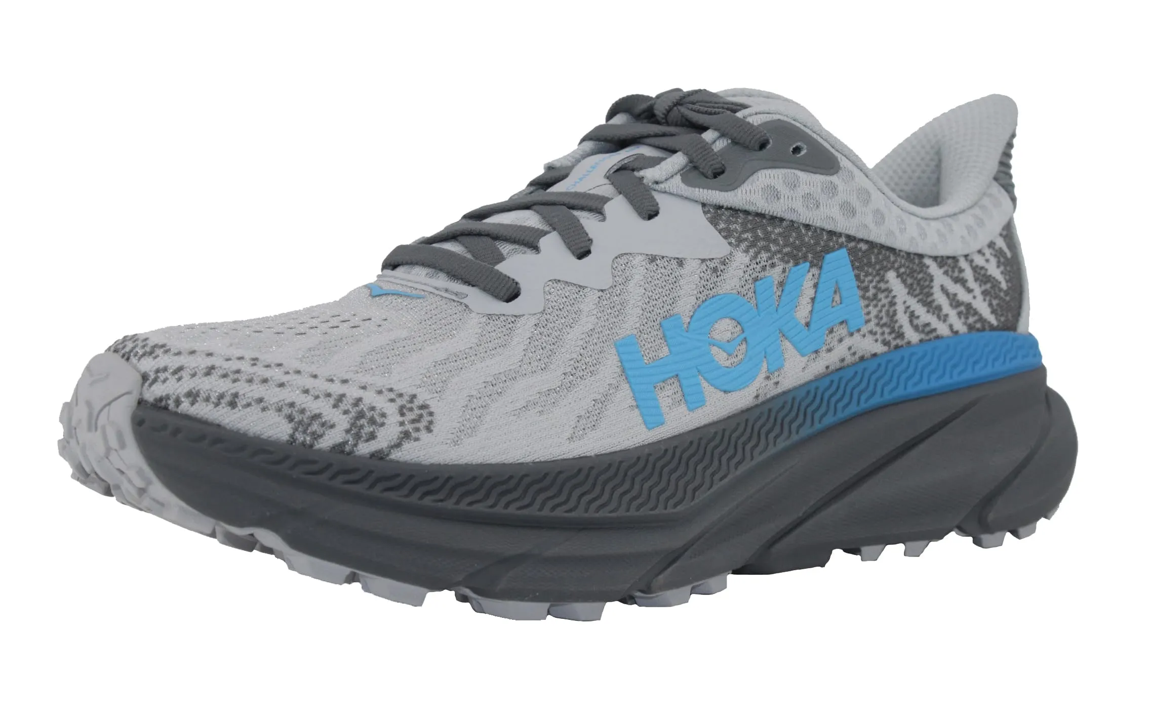 HOKA ONE ONE - Sneaker da donna Challenger 7, Polvere di stelle/Asteroide, 37.5 EU