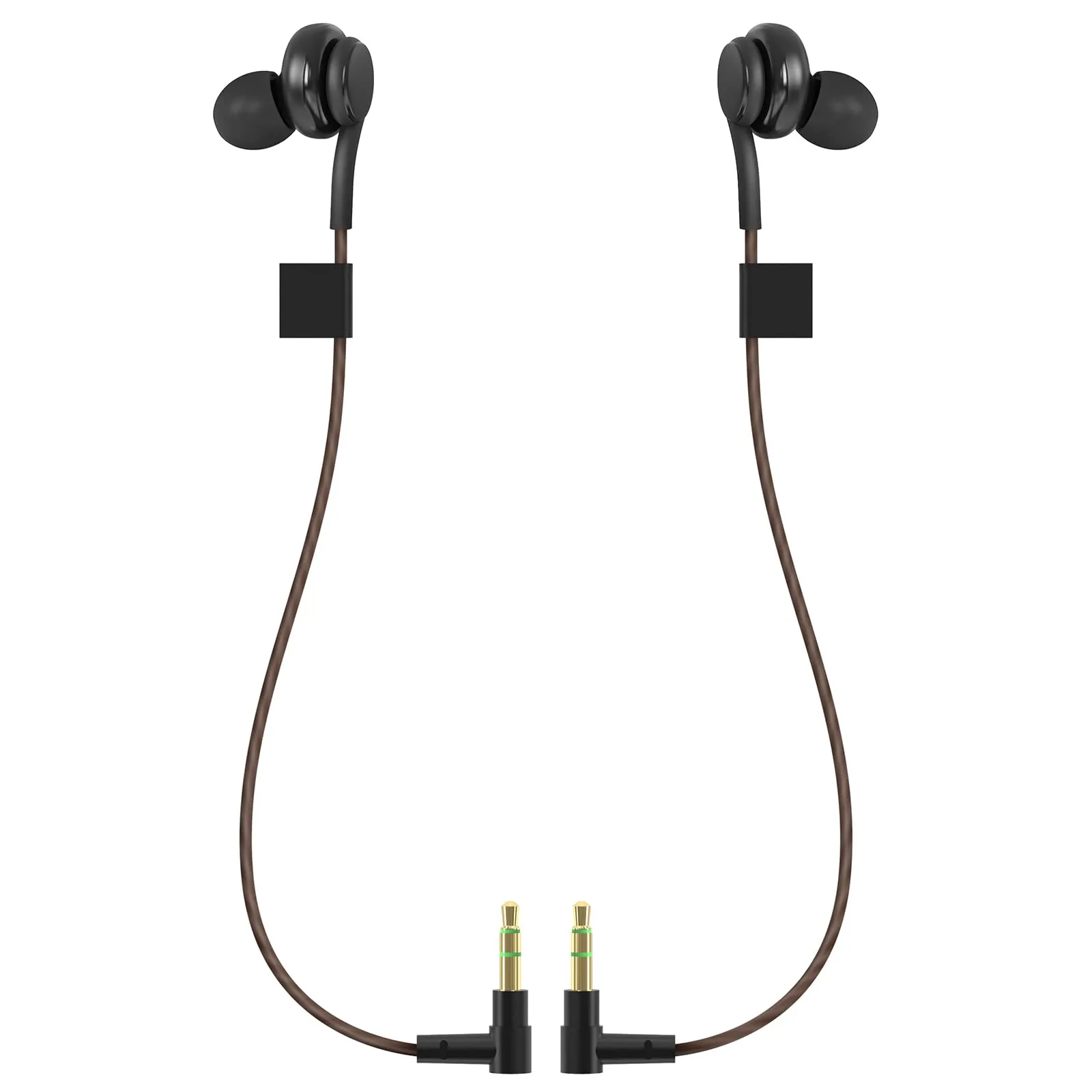 GEEKRIA Cuffie compatibili con auricolari Meta Quest Pro VR, adatte per cuffie da gioco Quest Virtual Reality, accessori per giochi con cavo di lunghezza personalizzata (nero)