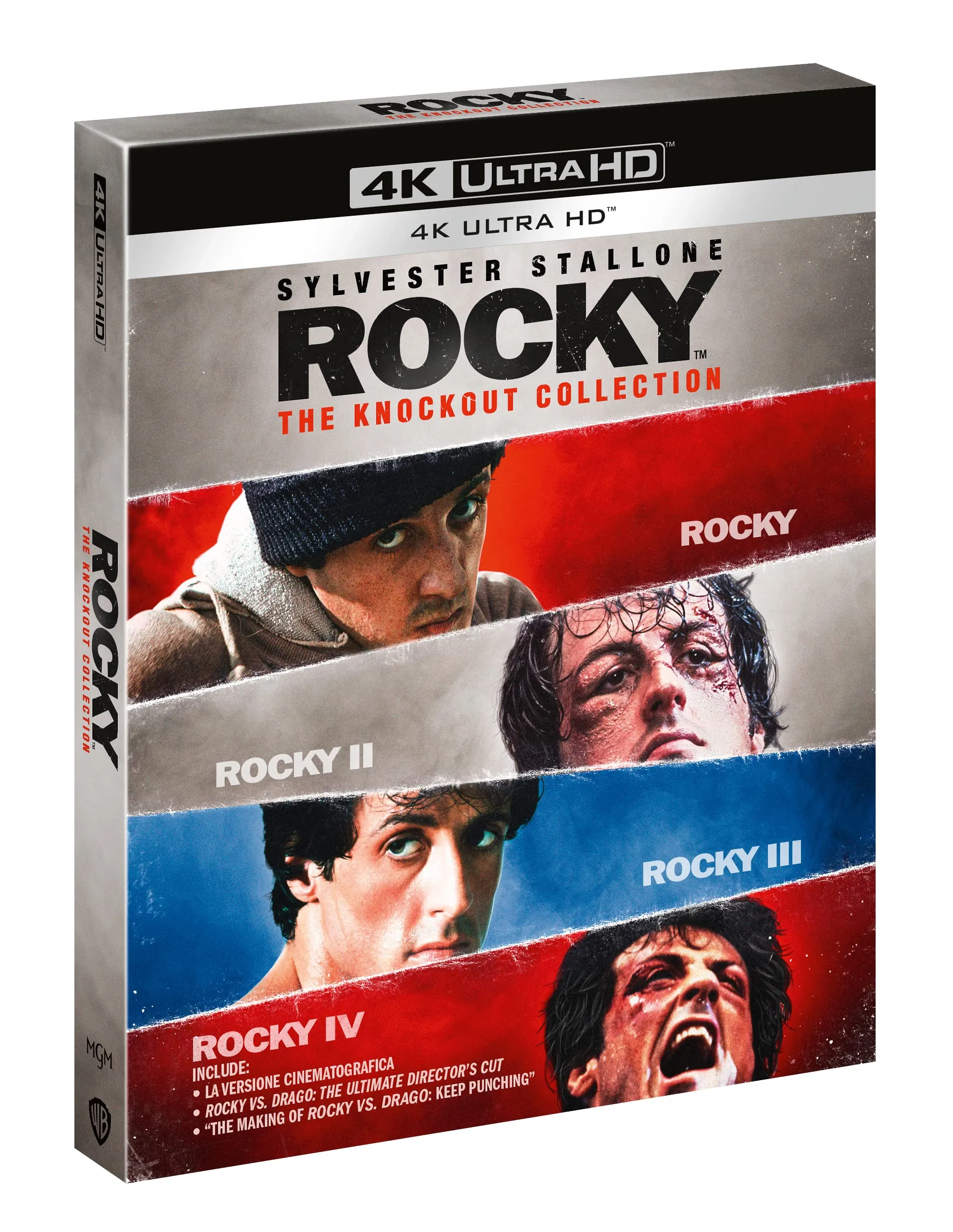 ROCKY I-IV 4 FILM COLLECTION (4K Ultra HD)