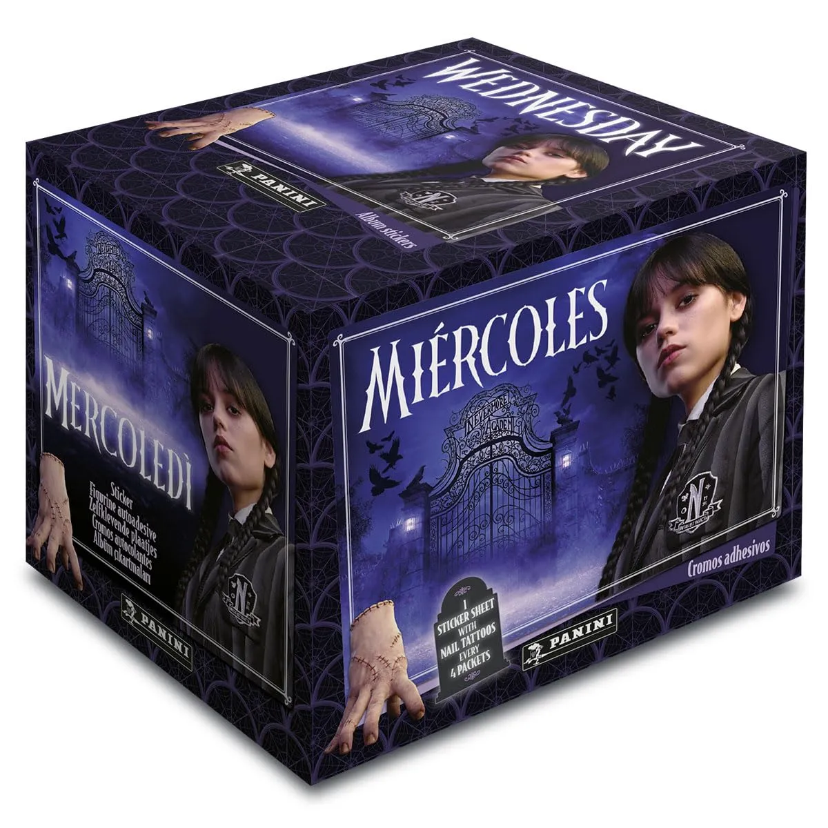 Mercoledì 2 Sticker Collection - Box da 36 Bustine Panini