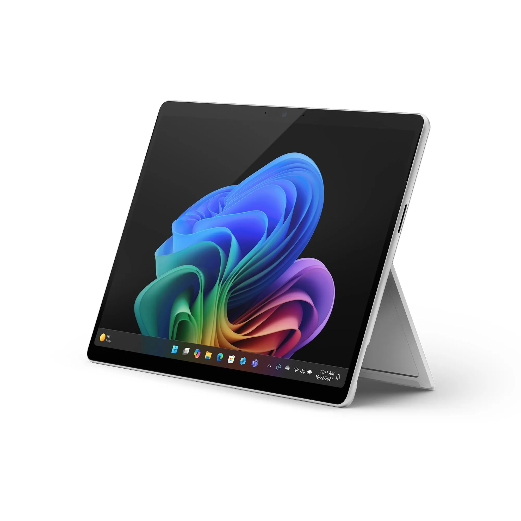 Microsoft Surface Pro (alimentatore non incluso) | Copilot+ PC | 13” Touchscreen | Snapdragon X Plus | 16GB RAM | 256GB SSD | Ultimo modello 11esima edizione | Windows 11 Home | Platino