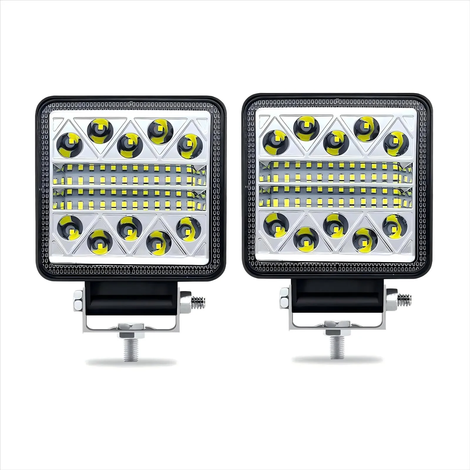 Boncak Faro di lavoro Led Trattore 2X102W,Proiettore LED auto 12V 24V per camion trattore veicoli fuoristrada barca