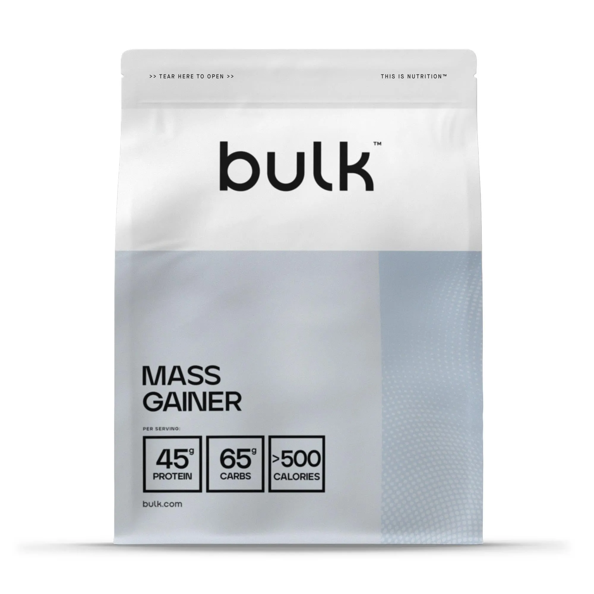 Bulk Complete Mass Gainer | Chocolate | 2.5kg | 45g di proteine e 5g di BCAA per porzione | Integratore calorico per aumentare la massa muscolare | Facile da miscelare | Gusti deliziosi