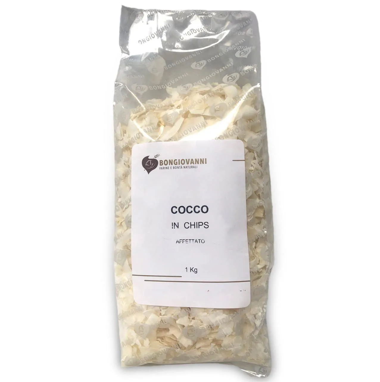 BONGIOVANNI FARINE E BONTA' NATURALI Cocco in chips 1kg