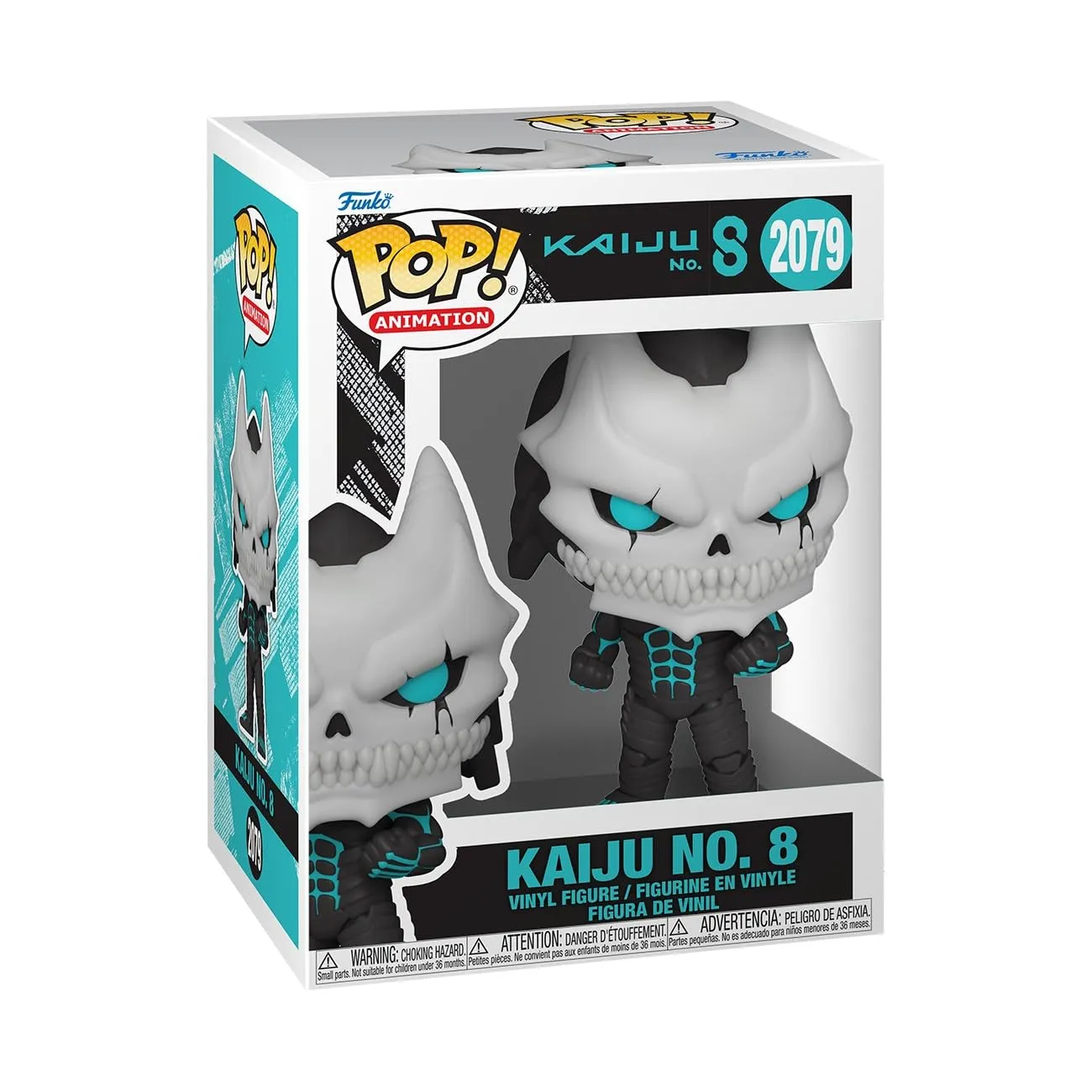 Funko Pop! Animation: Kaiju No 8 No8- KNo8 - Probabilità di 1/6 per la Variante Chase - Figura in Vinile da Collezione - Idea Regalo - Merchandising Ufficiale - Giocattoli per Bambini e Adulti