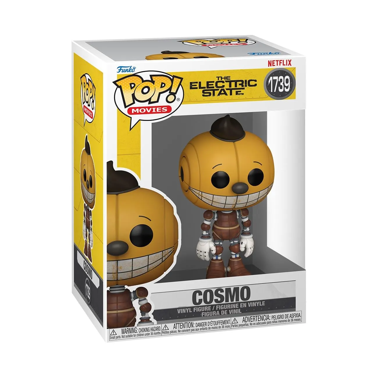 Funko POP! Movies: Electric State - Cosmo - Figura in Vinile da Collezione - Idea Regalo - Merchandising Ufficiale - Giocattoli per Bambini e Adulti - Movies Fans - Figura per i Collezionisti