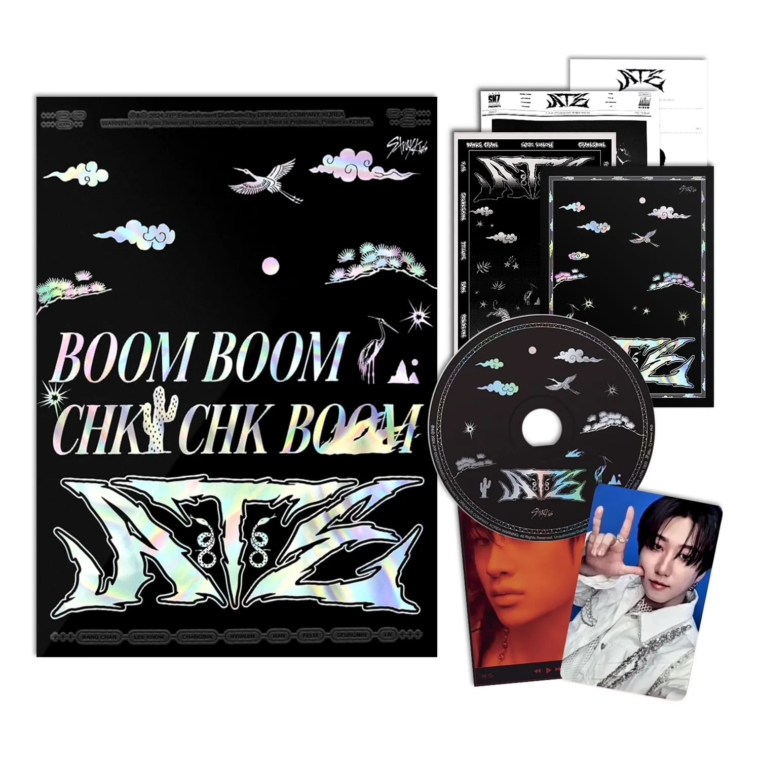 Stray Kids - [ATE] (ATE Ver.) Photobook + CD-R + Monochrome Photo Receipt + Photocard + PVC Card