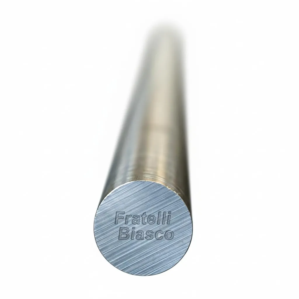 Barra tonda in ACCIAIO INOX trafilato AISI304, disponibili vari diametri (D12X1000mm)