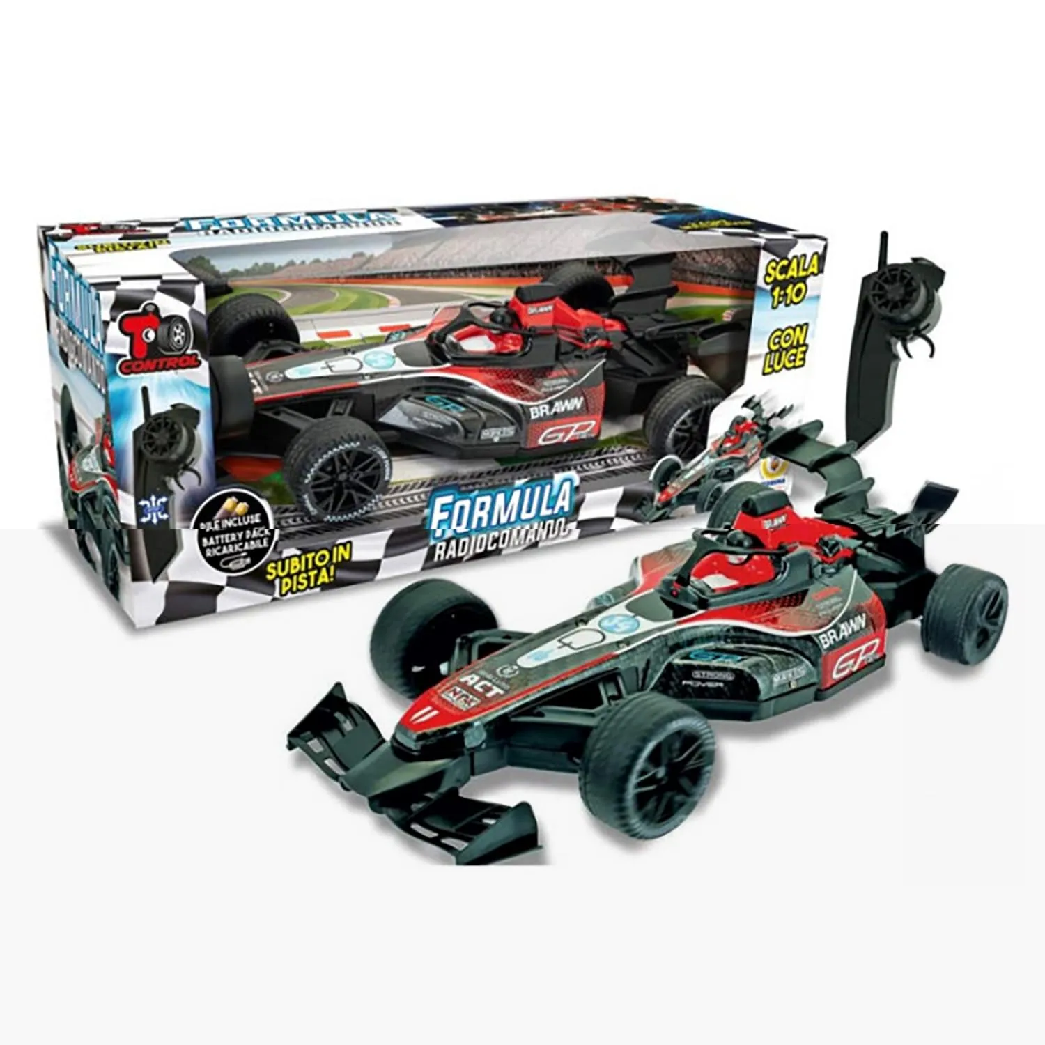 Teorema - Auto Radiocomandata T-Control Formula Uno 1:10-80538