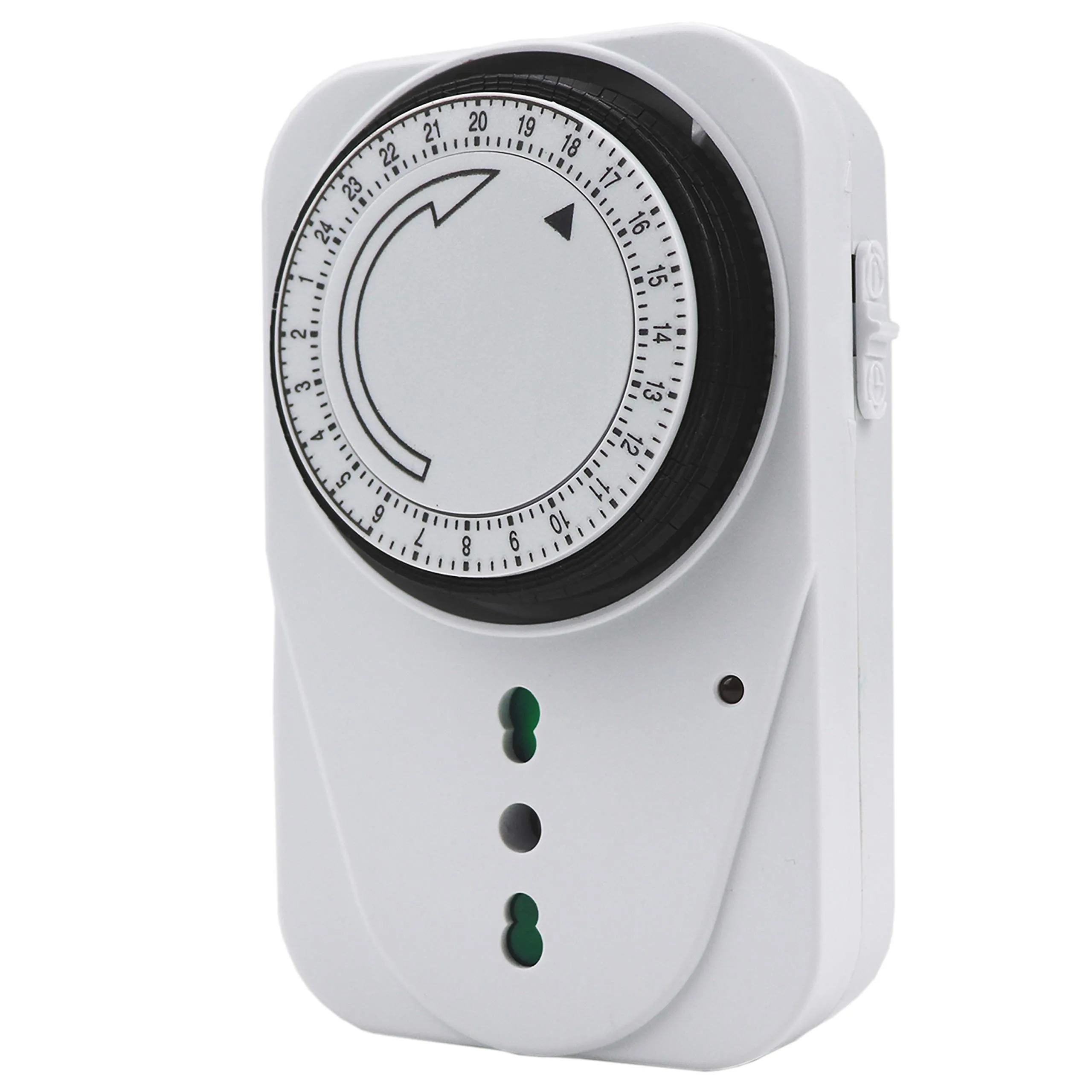 EXTRASTAR Timer presa elettrica,Programmatore Timer meccanico giornaliero,3680 W,250 V