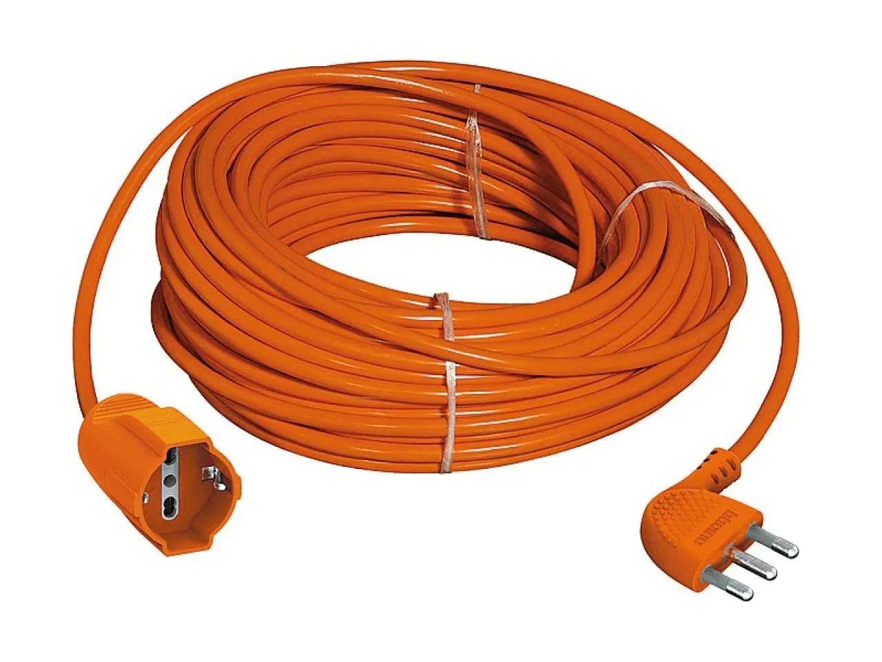 BTicino S2533/40 Prolunga Garden ad Alta Flessibilità con Presa Pluristandard, Arancione