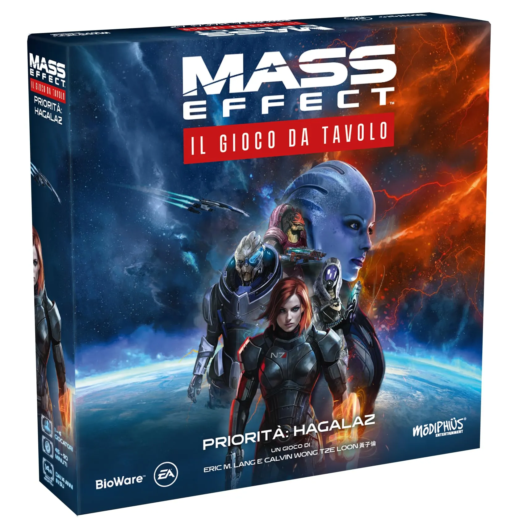 Asmodee Mass Effect, Gioco da Tavolo, 14+ Anni, 1-4 Giocaotri, Edizione in Italiano