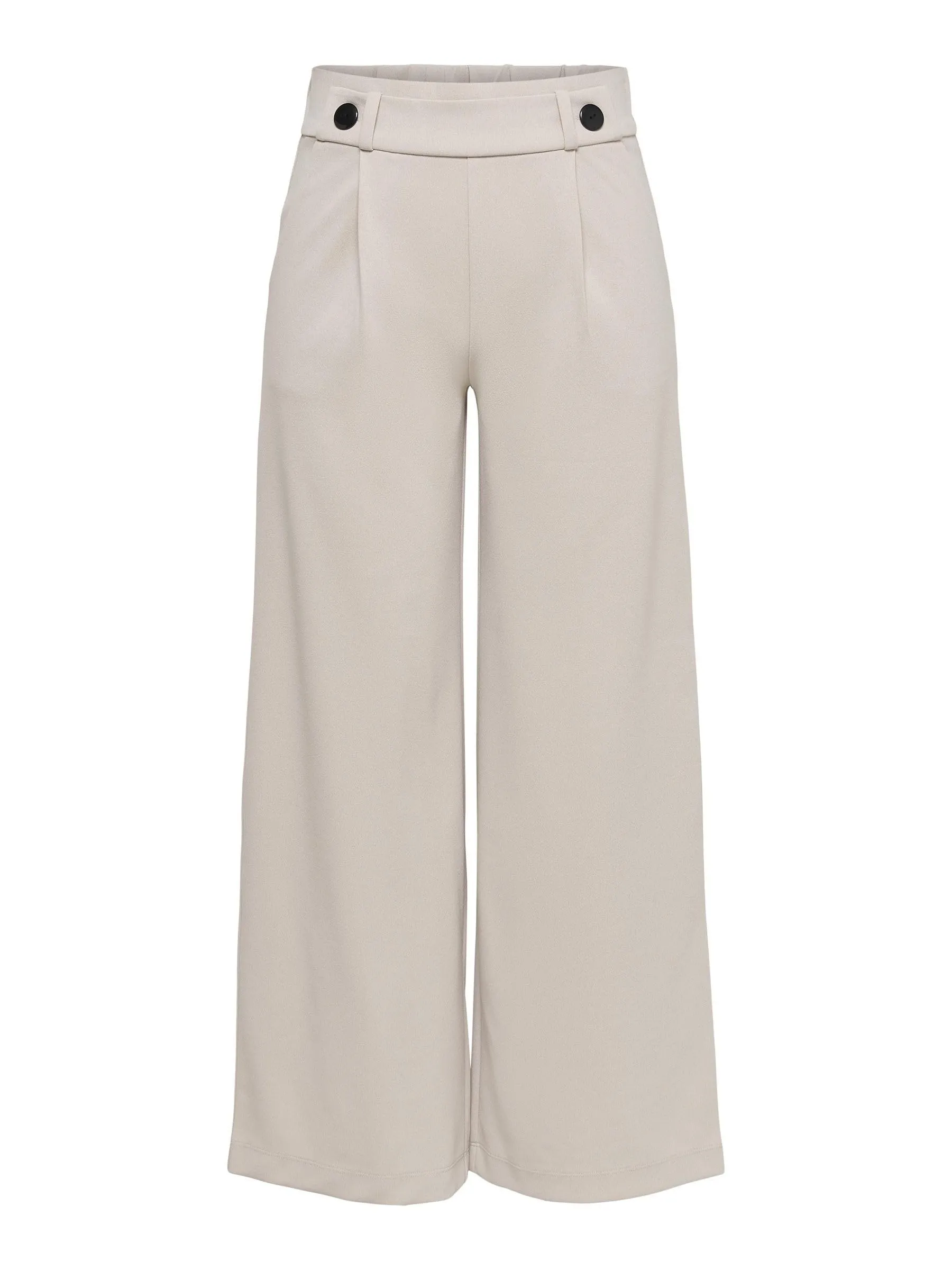 JDY Jdygeggo New Long Pant Jrs Noos, Pantaloni Donna, Grigio (Chateau Gray/Detail:black Buttons), L