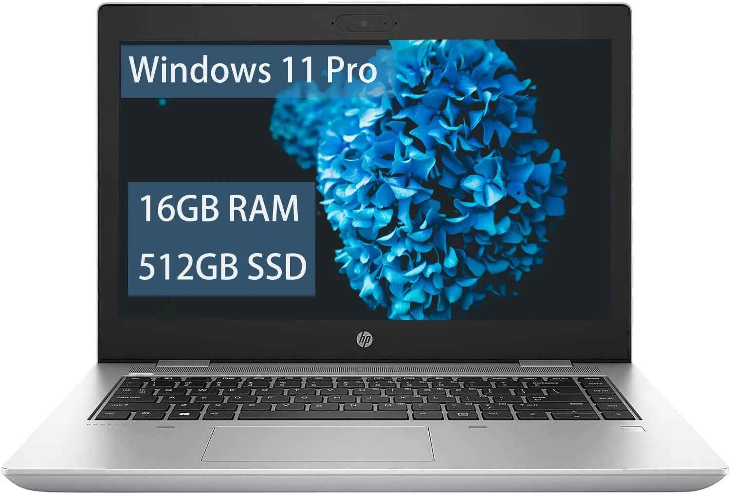 HP ProBook 640 G5 Business Laptop 14 pollici (1366 x 768), Intel Core i5-8365U, 16 GB RAM, SSD da 512 GB, tastiera QWERTY Windows 11 Pro (ricondizionato)