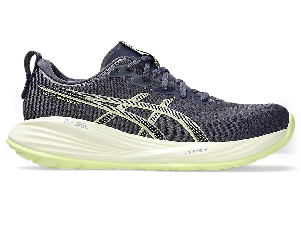 Asics 1011B960-500 Gel-Cumulus 27 Uomo, Indigo Fog/Lucid Yellow EU 43.5