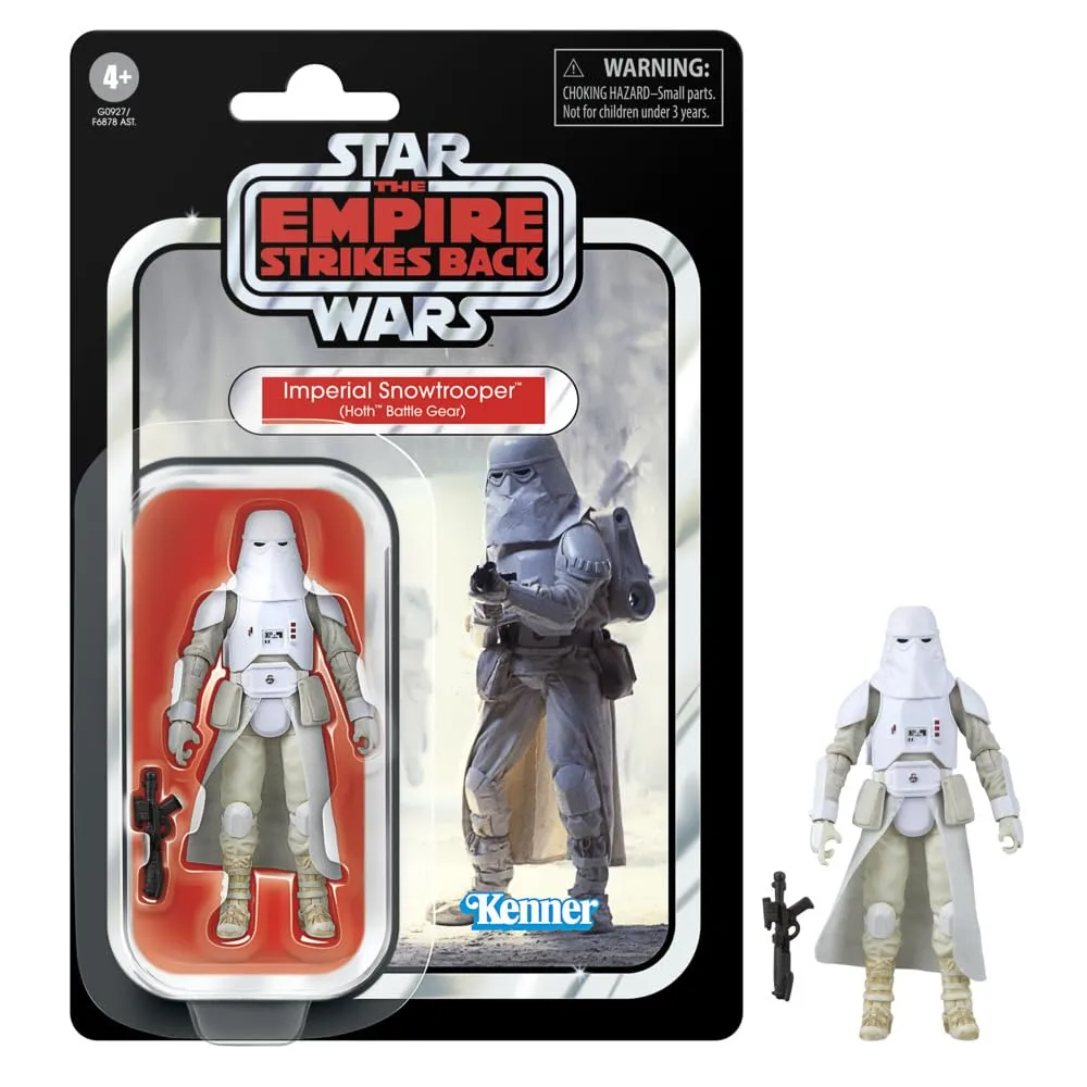 Hasbro Star Wars The Vintage Collection, Snowtrooper imperiale (equipaggiamento da battaglia di Hoth), action figure da 9,5 cm ispirata al film "Star Wars: L'Impero colpisce ancora"