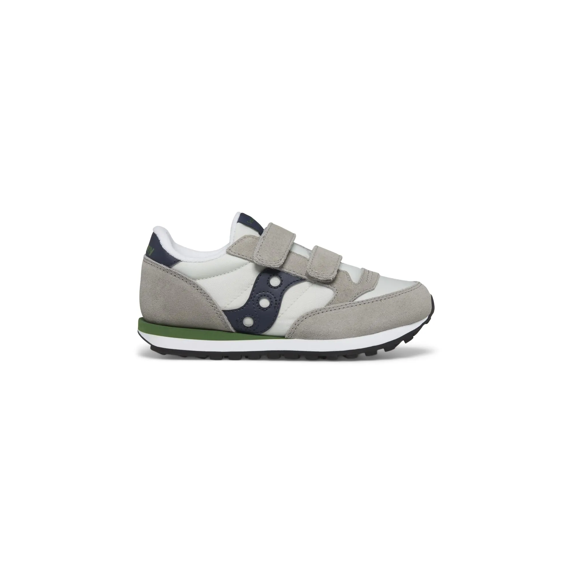 Saucony Originals Jazz Double HL, Scarpe da Ginnastica, Grey/Navy/Green, 43 EU