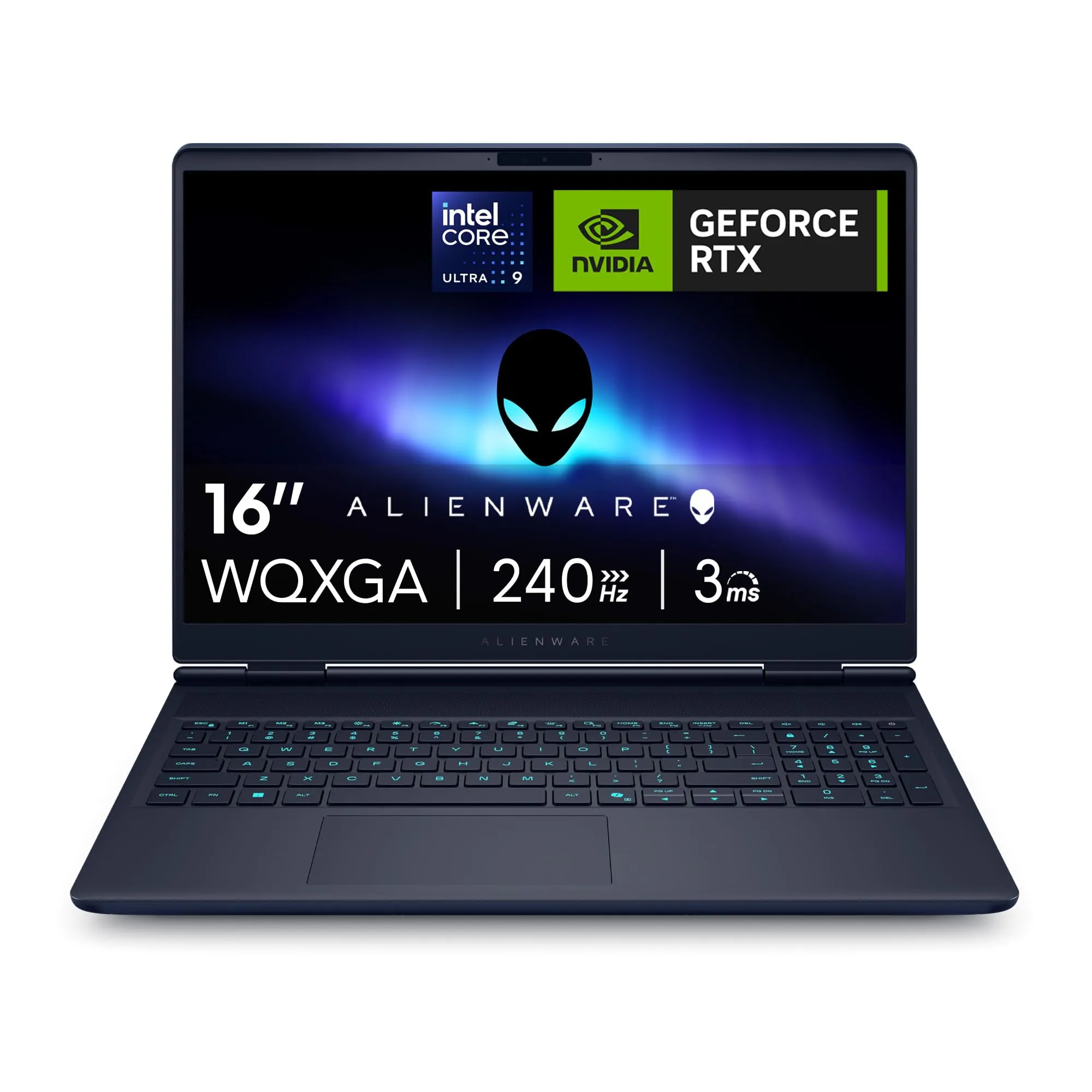 Alienware 16x Aurora Gaming Laptop AC16251 16" WQXGA 240Hz G-Sync Display, Intel Core Ultra 9 275HX Series 2, Nvidia Geforce RTX 5070, 32GB RAM, 1TB SSD, Windows 11 Home, Tastiera RGB AlienFX QWERTY