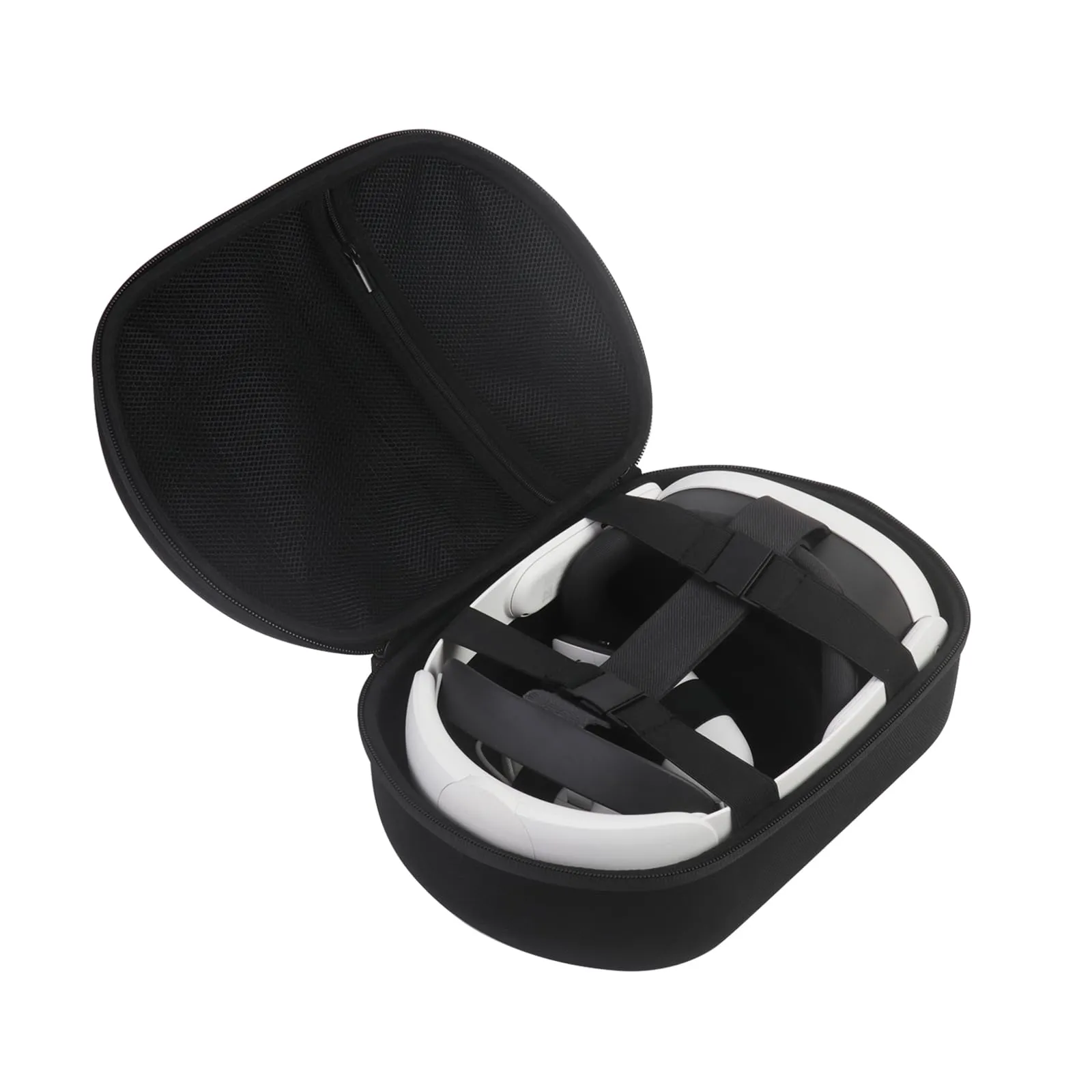JSVER Custodia per Meta Quest Borsa da Trasporto per Quest 3/Quest 3S/Quest 2/Vision Pro Adatta per Viaggi e Archiviazione Domestica, Custodia Rigida per Quest 3/2