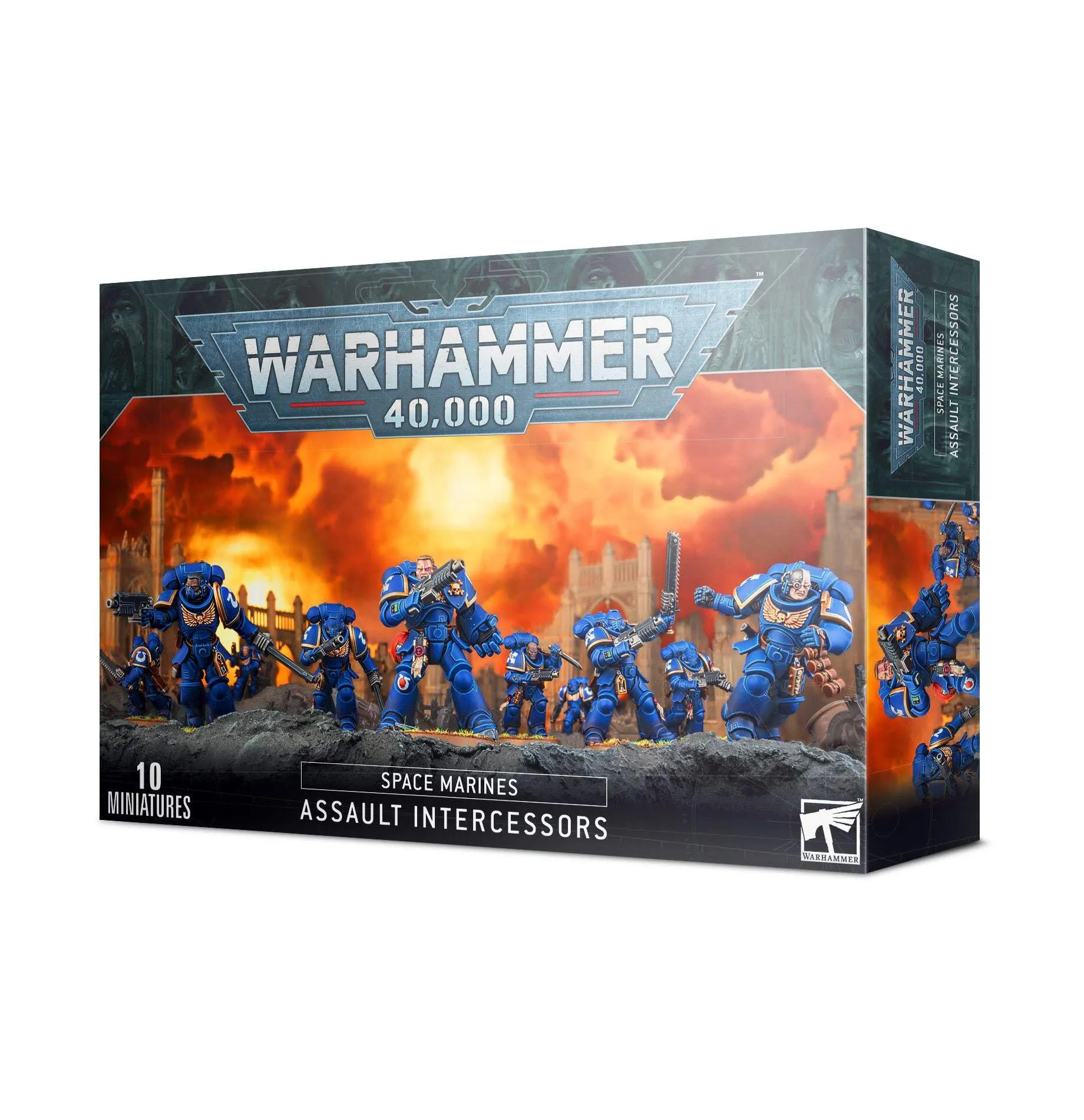 Games Workshop - Warhammer 40.000 - Space Marines: Intercessori d'assalto