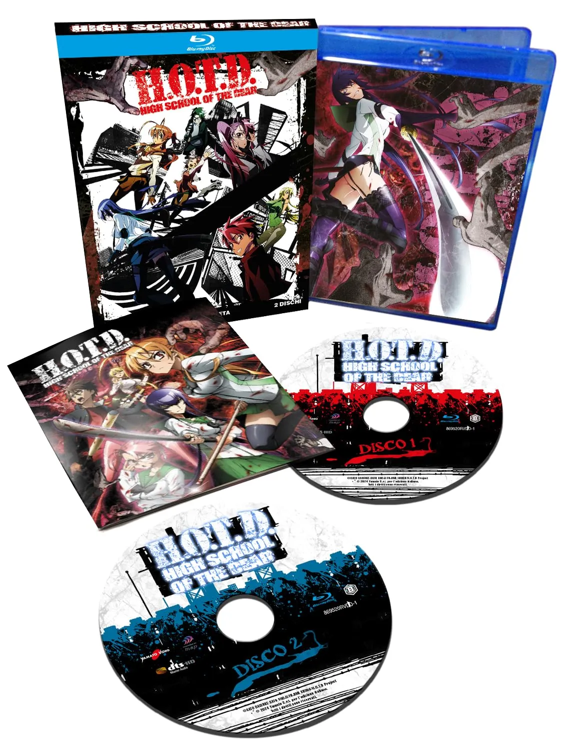 High School Of The Dead - La Serie Completa -(2 Bd)