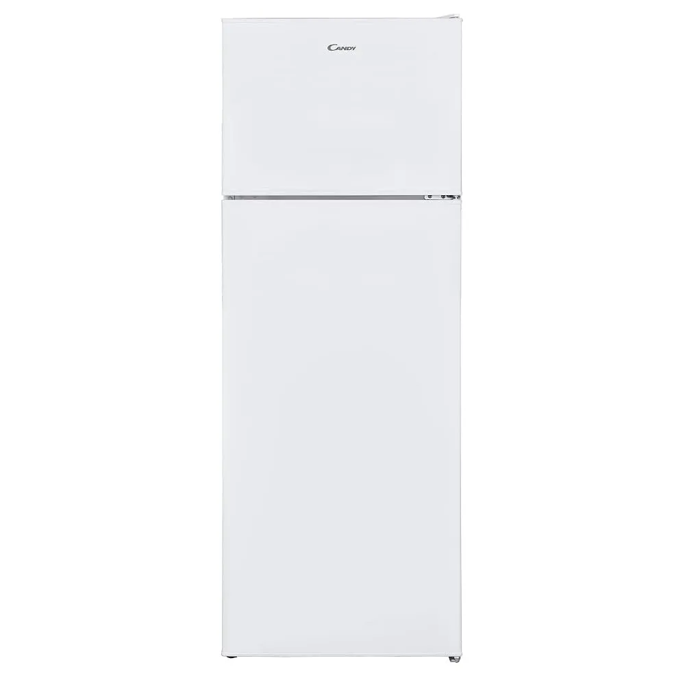 CANDY CDV1S514FW Frigorifero Due Ante,Capacità Totale 213L, Statico,Scomparto Congelatore 42L,Cassetto Verdulone,Controllo Temperatura Interno,LED,Porte Reversibili,Bianco,143 x 55 x 55 cms