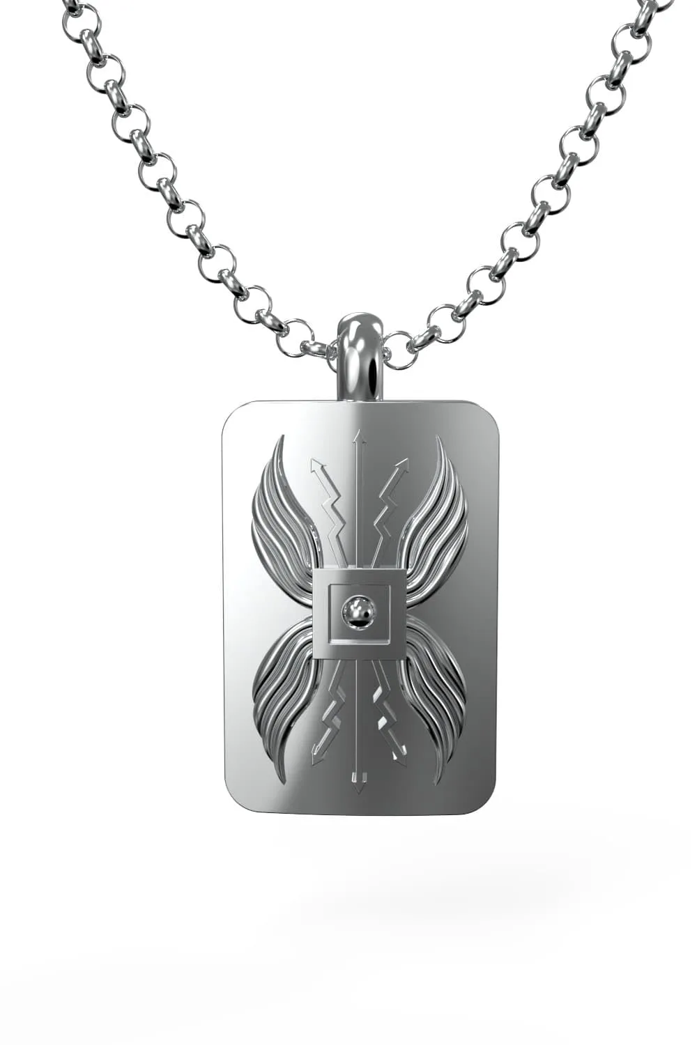 Ciondolo Uomo Argento 925 Personalizzato Artigianale Scudo Legionario Romano