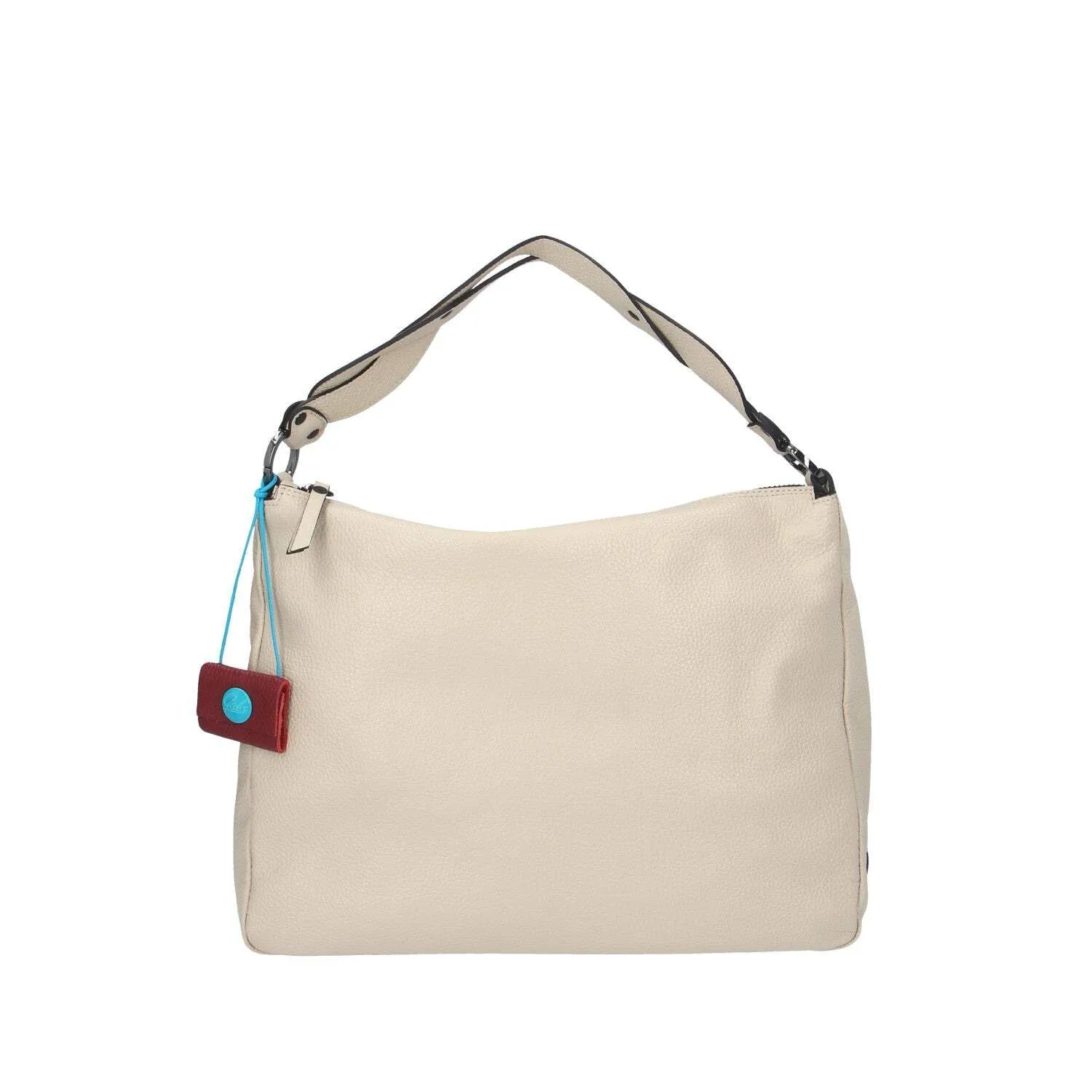 GABS BORSA CALLIOPE TG L BULL TRECCIA BL ECRU