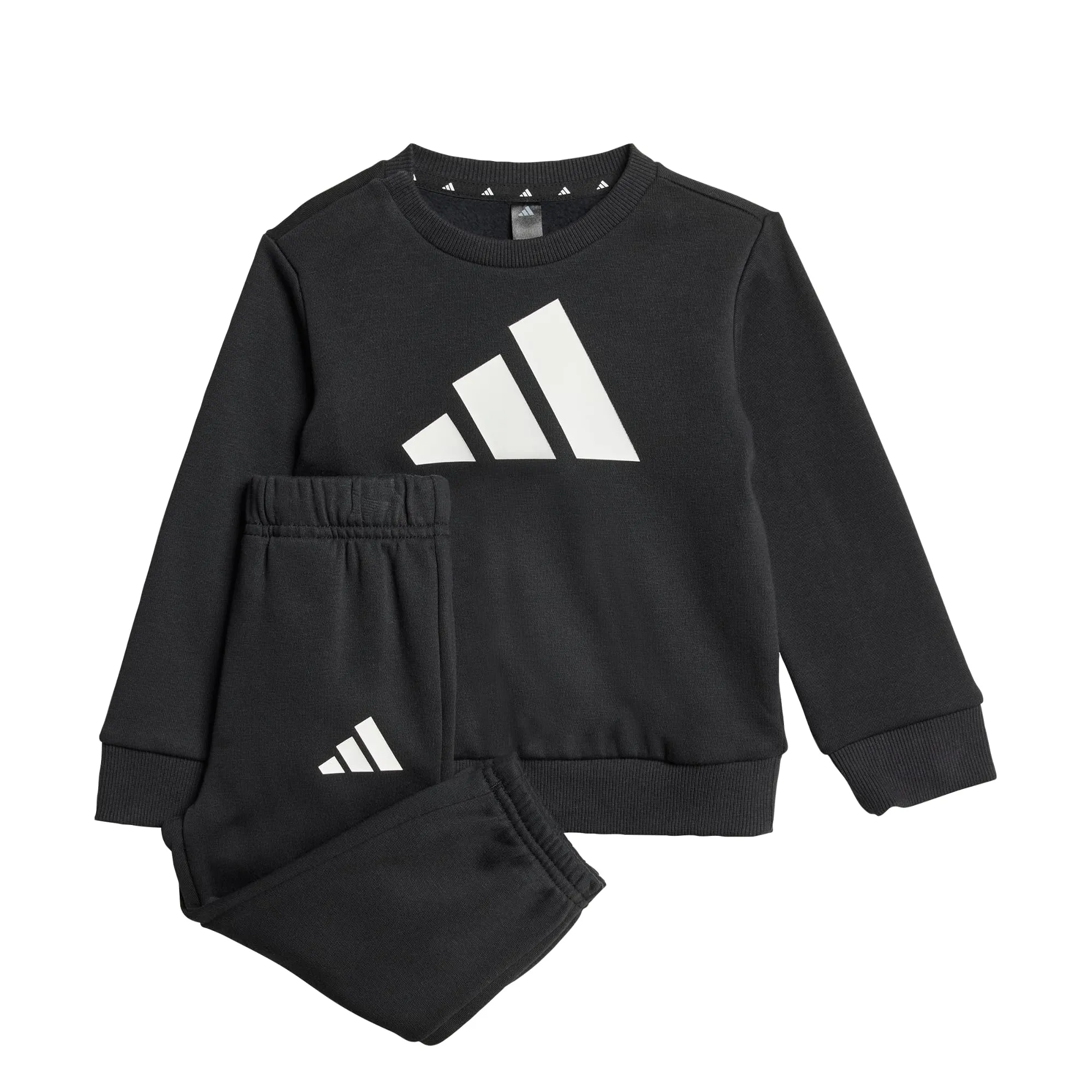 adidas Unisex - Bimbi 0-24 ESSENTIALS JOGGER, Black/White, 3-4 Years