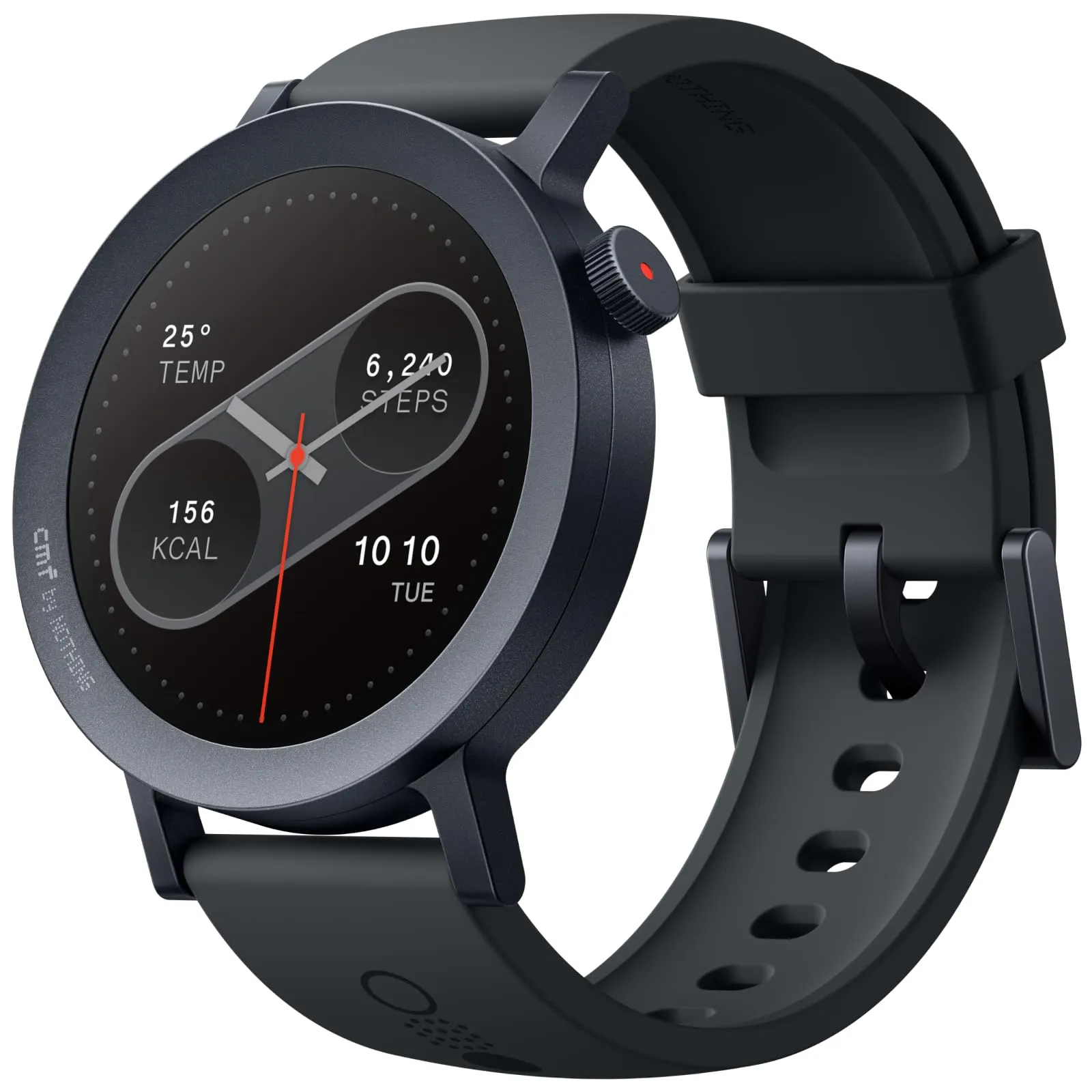 CMF by Nothing Watch Pro 2 Smartwatch con schermo AMOLED da 1.32", 11 giorni di autonomia, Chiamate Bluetooth con riduzione del rumore tramite AI e Multisistema GPS integrato - Grigiio Scuro