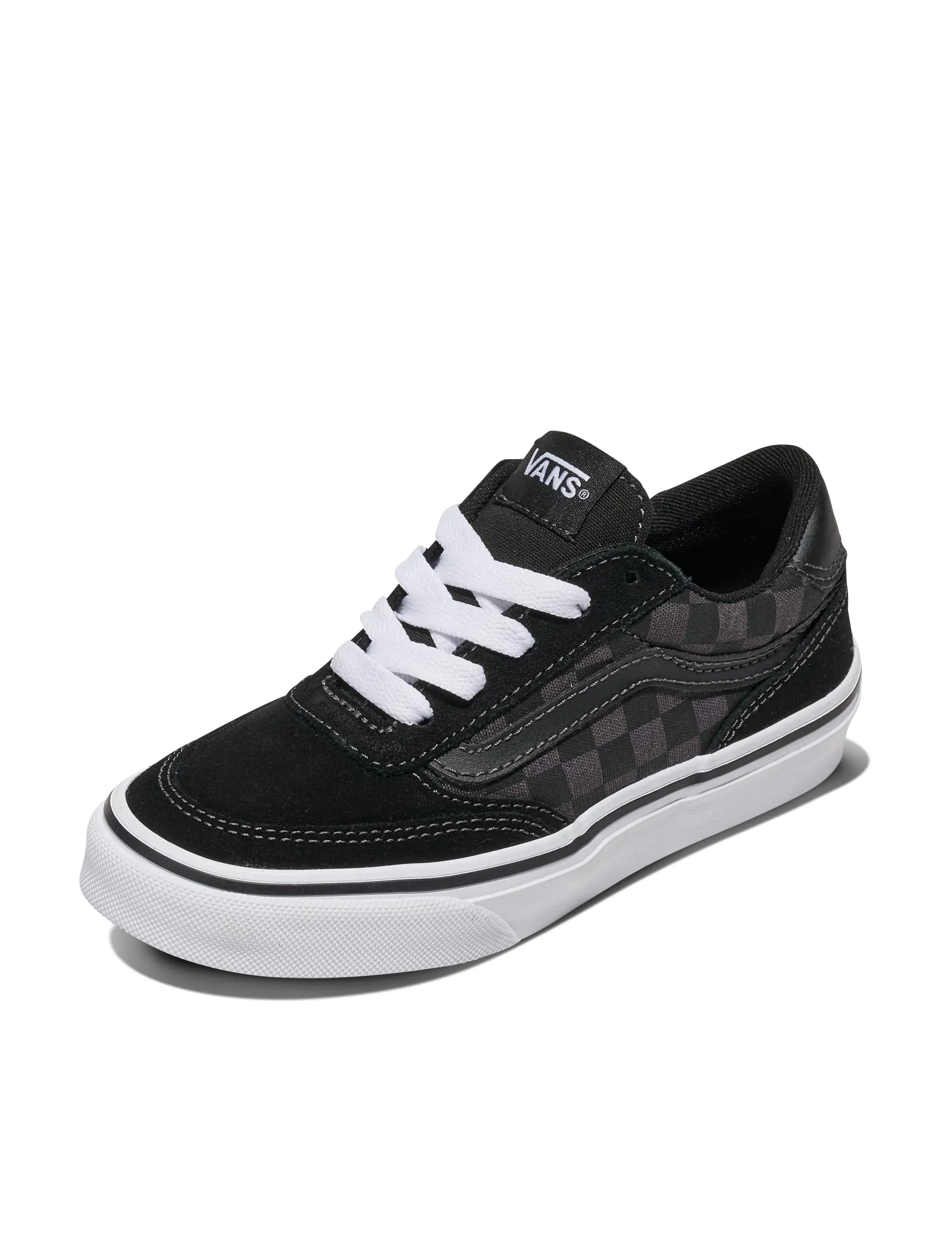 Vans Brooklyn, Scarpe da Ginnastica Unisex - Bambini e Ragazzi, KOU - Checkerboard Black/Asphalt, 39 EU