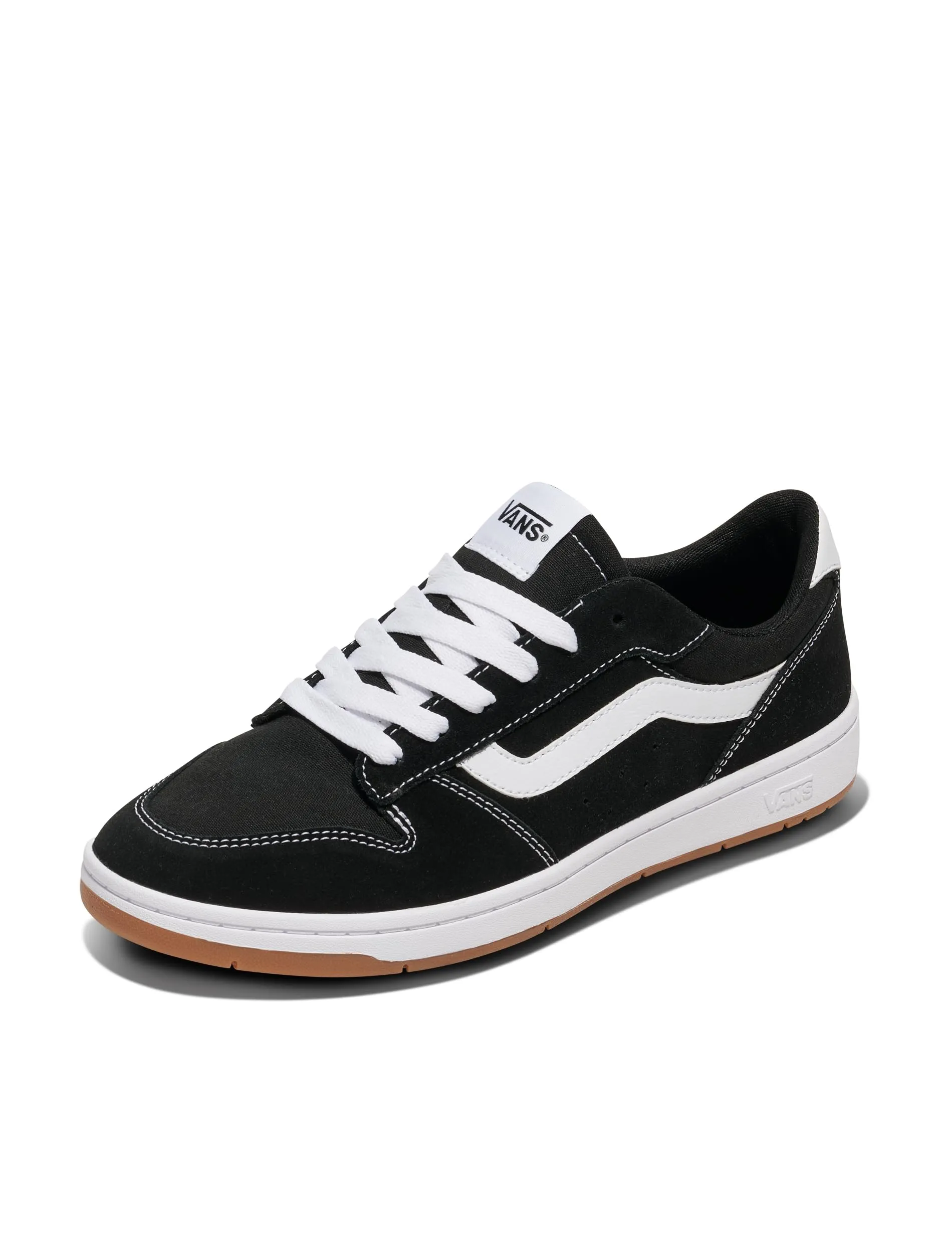 Vans Ryland, Scarpe da Ginnastica Uomo, BZW - Suede/Canvas Black/White, 43 EU
