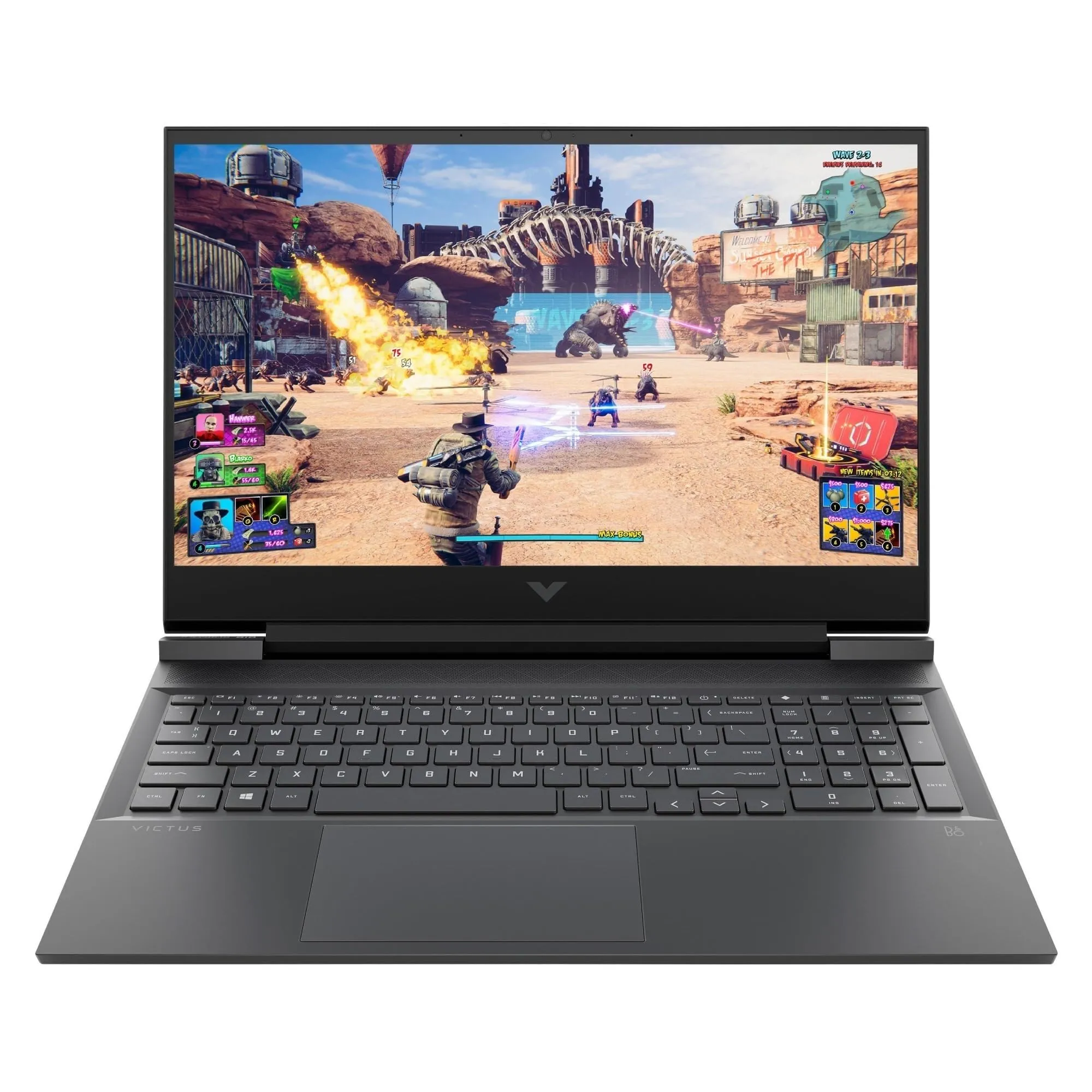 HP Victus 15-fb2001sl Notebook, AMD Ryzen 7-8845HS, RAM 16GB, 1TB SSD, Display 15.6 FHD Antiglare IPS 300 nits 144Hz, NVIDIA RTX4060 8GB, 3 Mesi di PC Game Pass Inclusi, Webcam TNR, Windows 11, Grigio